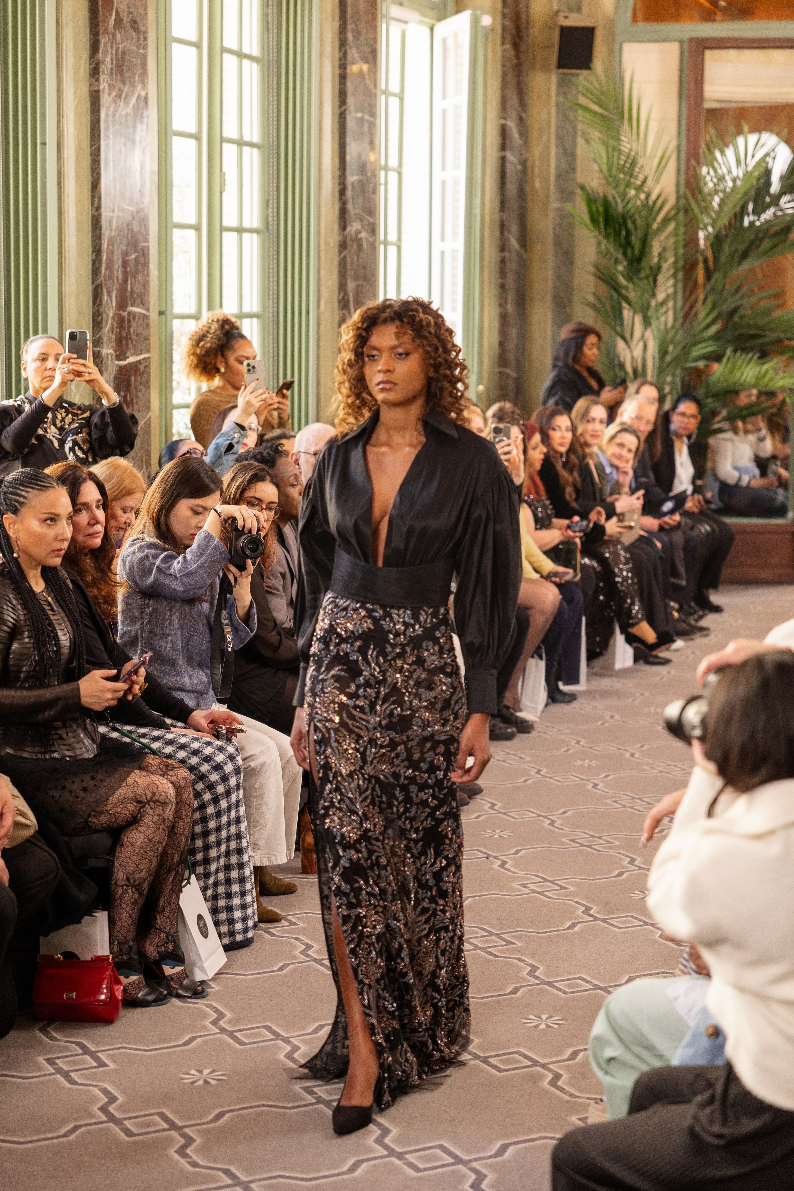 Paris fashion week. MATVEEVA STUDIO