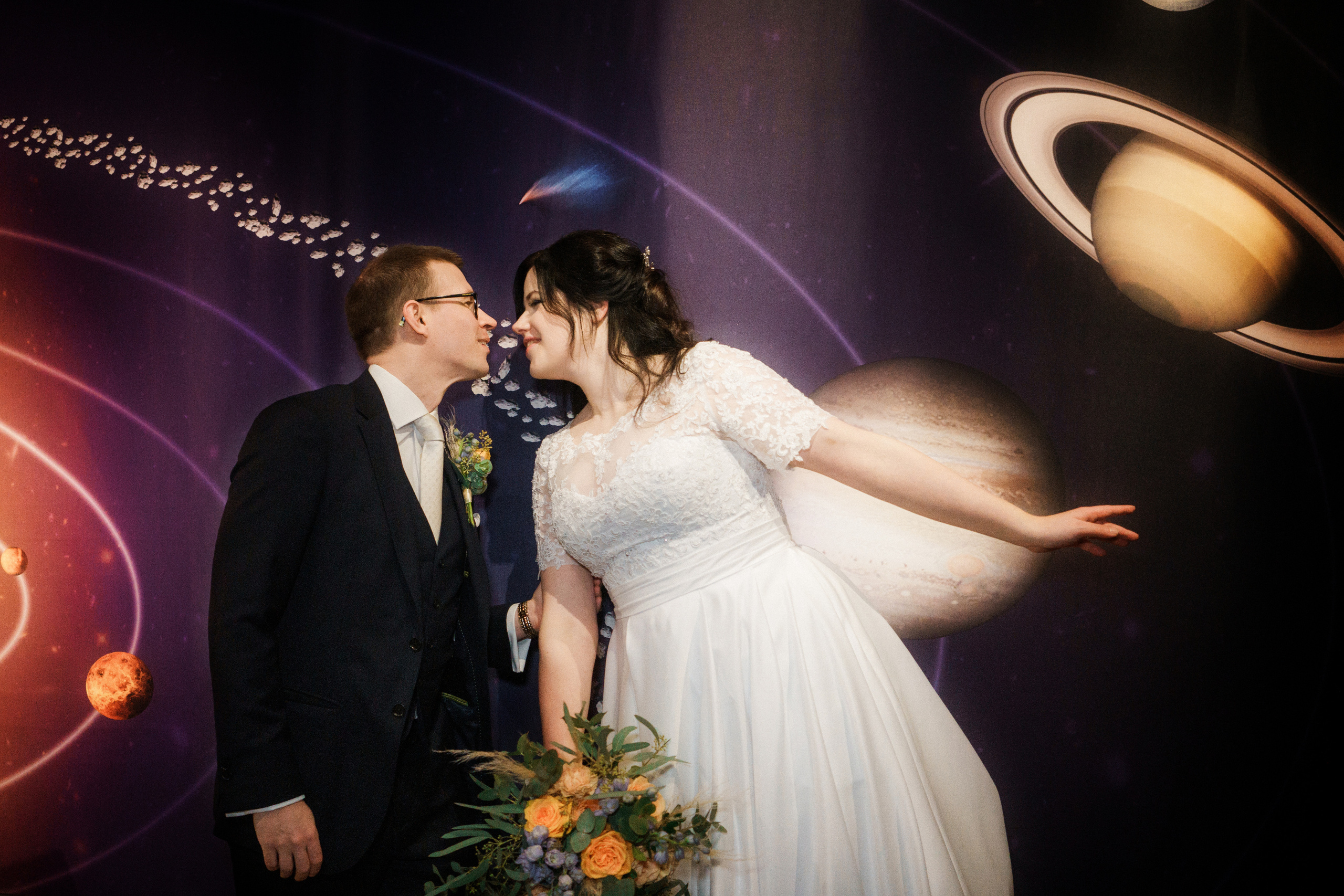 Salla&Risto, Hääportetit Helsingin observatorio, hääkuvaaja Helsinki