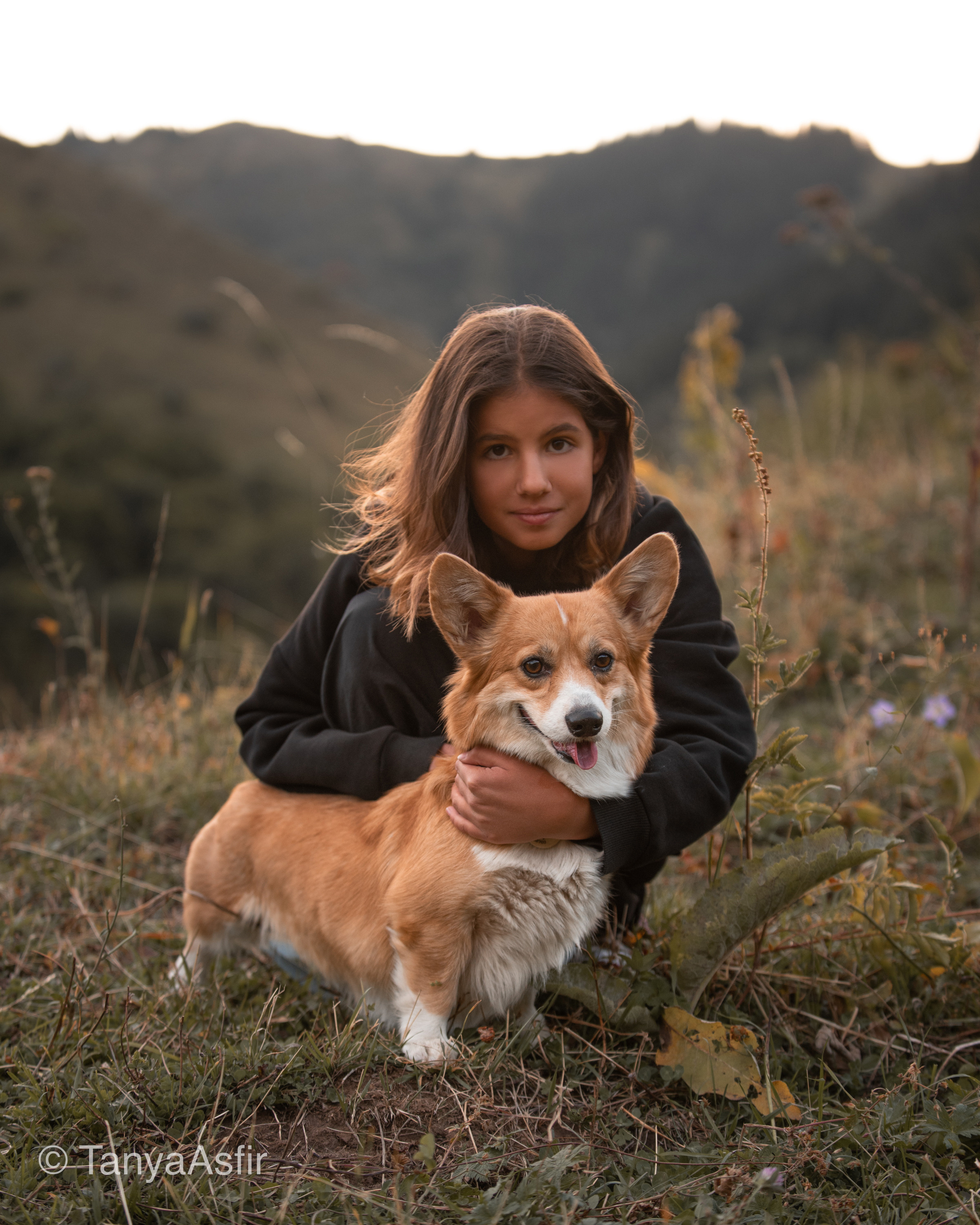 Фотопрогулки с собакой. Фотограф в Белграде Таня Асфирь