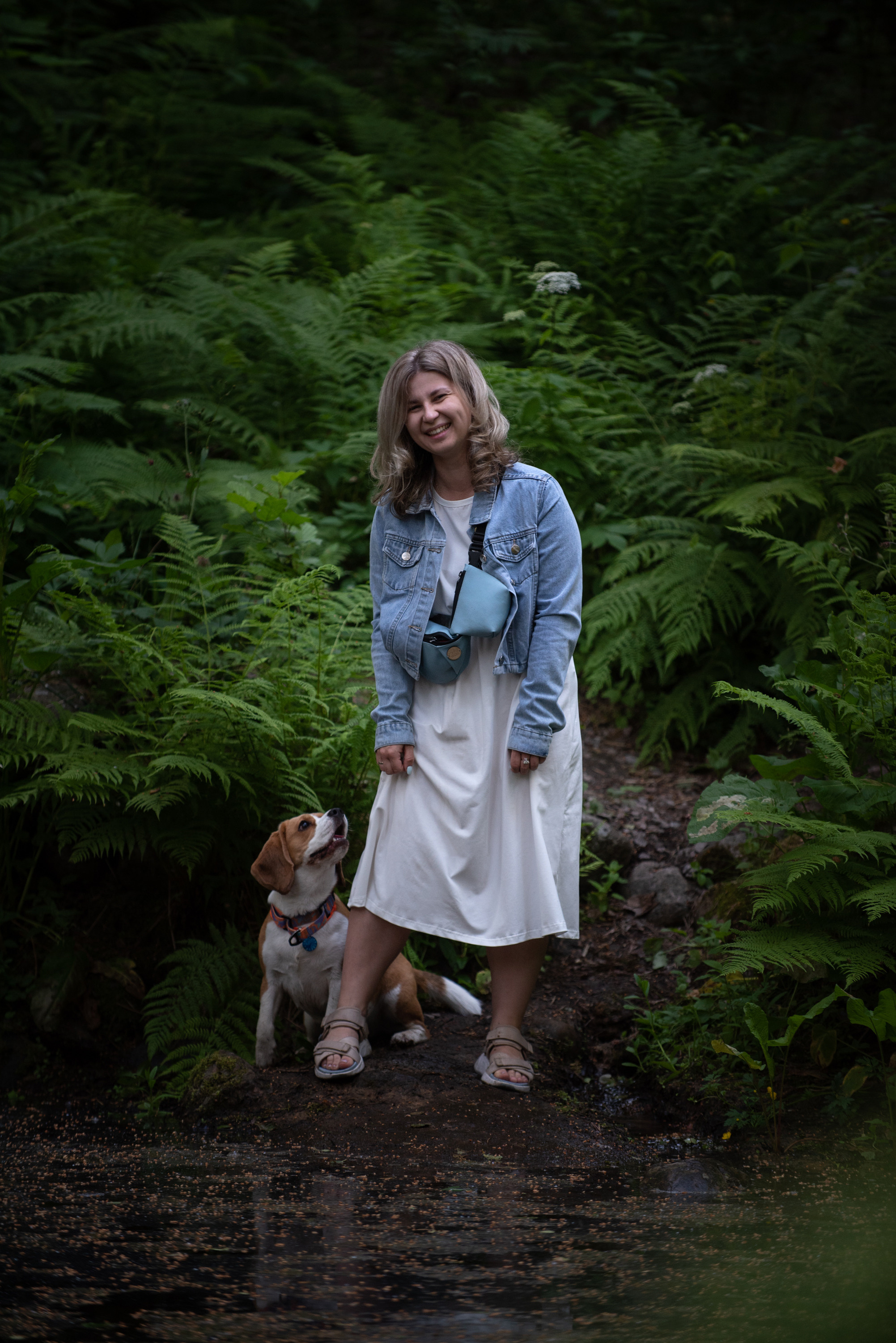 Фотопрогулки с собакой. Фотограф в Белграде Таня Асфирь