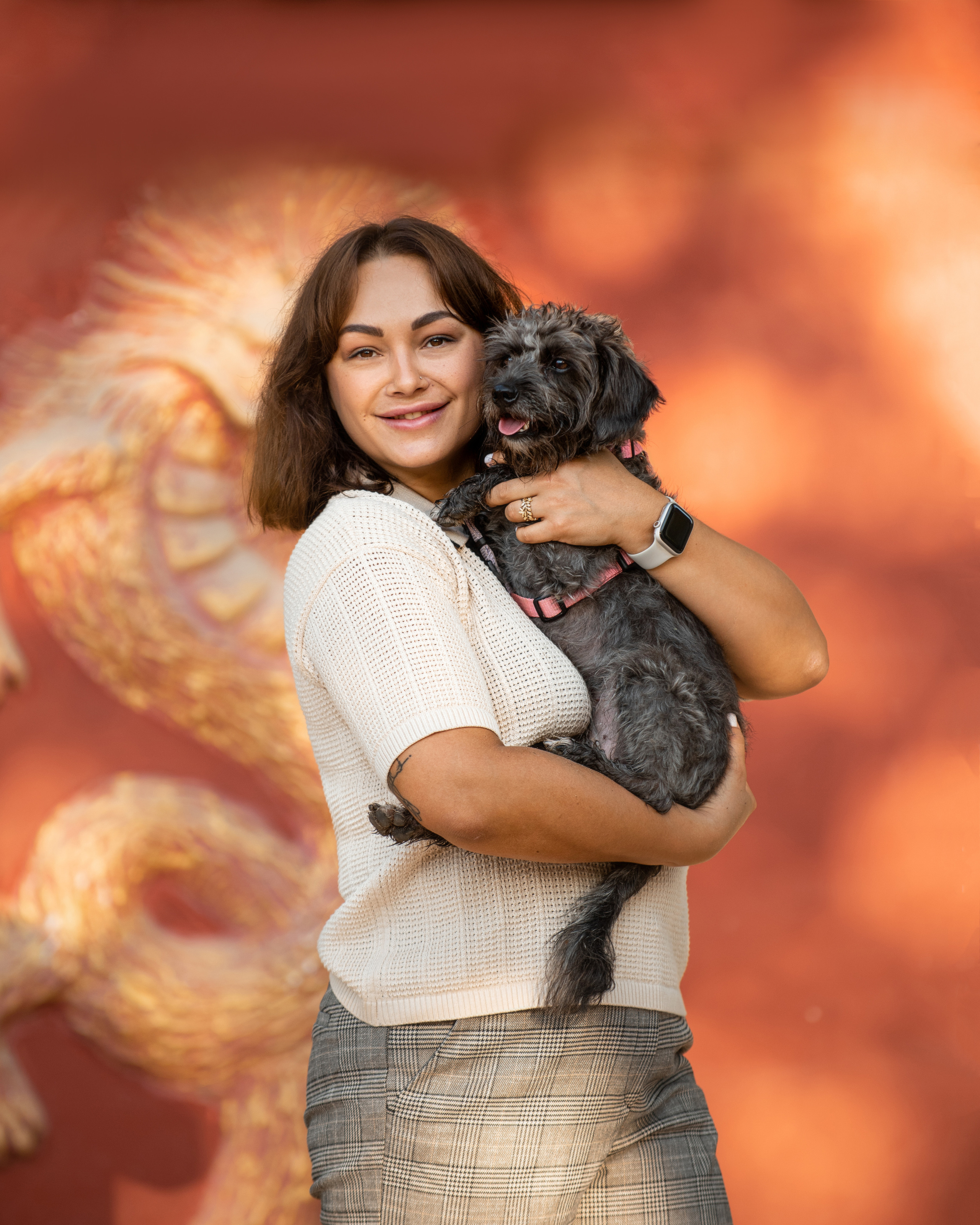 Фотопрогулки с собакой. Фотограф в Белграде Таня Асфирь