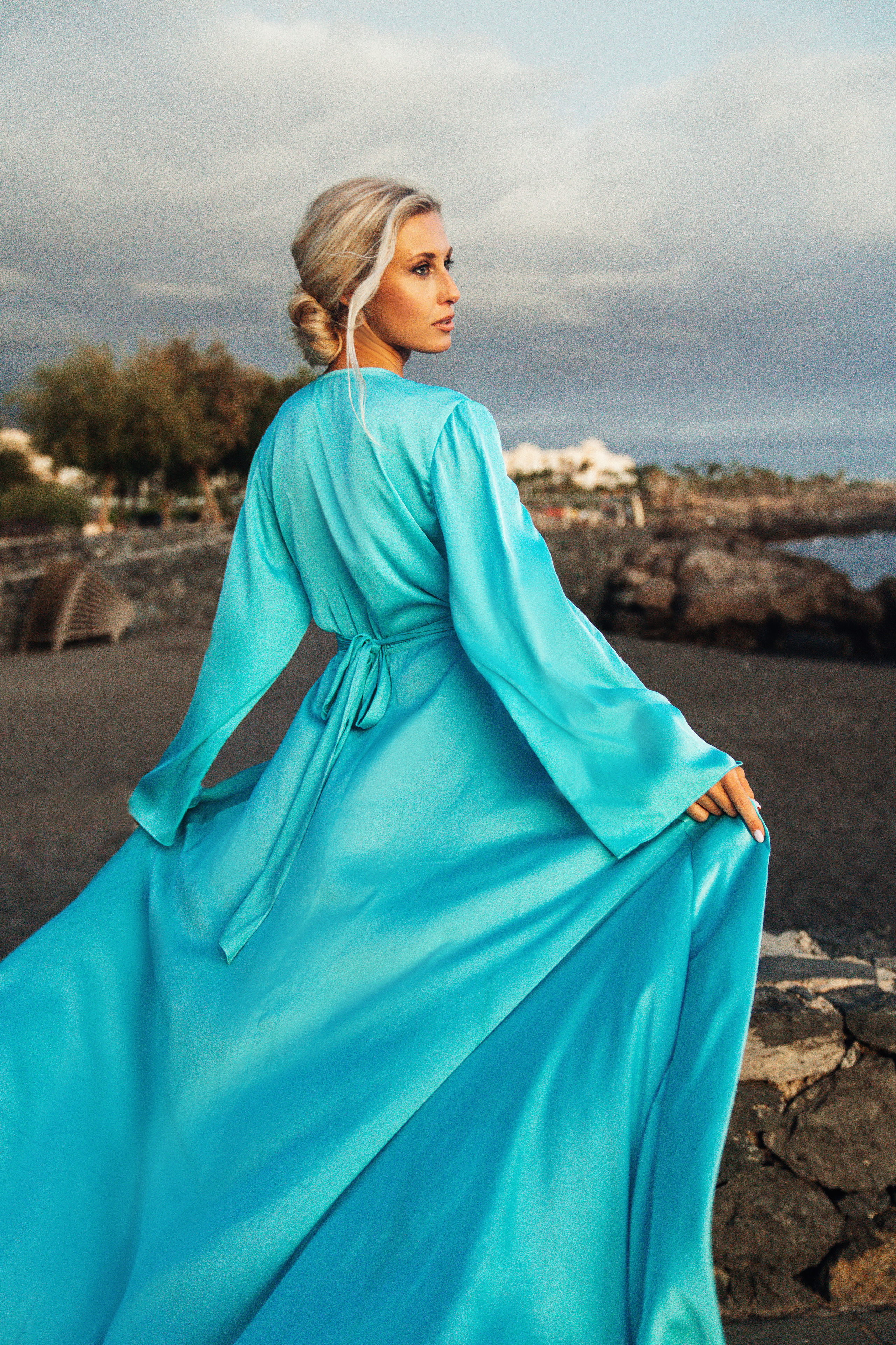 Платье мятное #6 40€. Профессиональный фотограф на Тенерифе