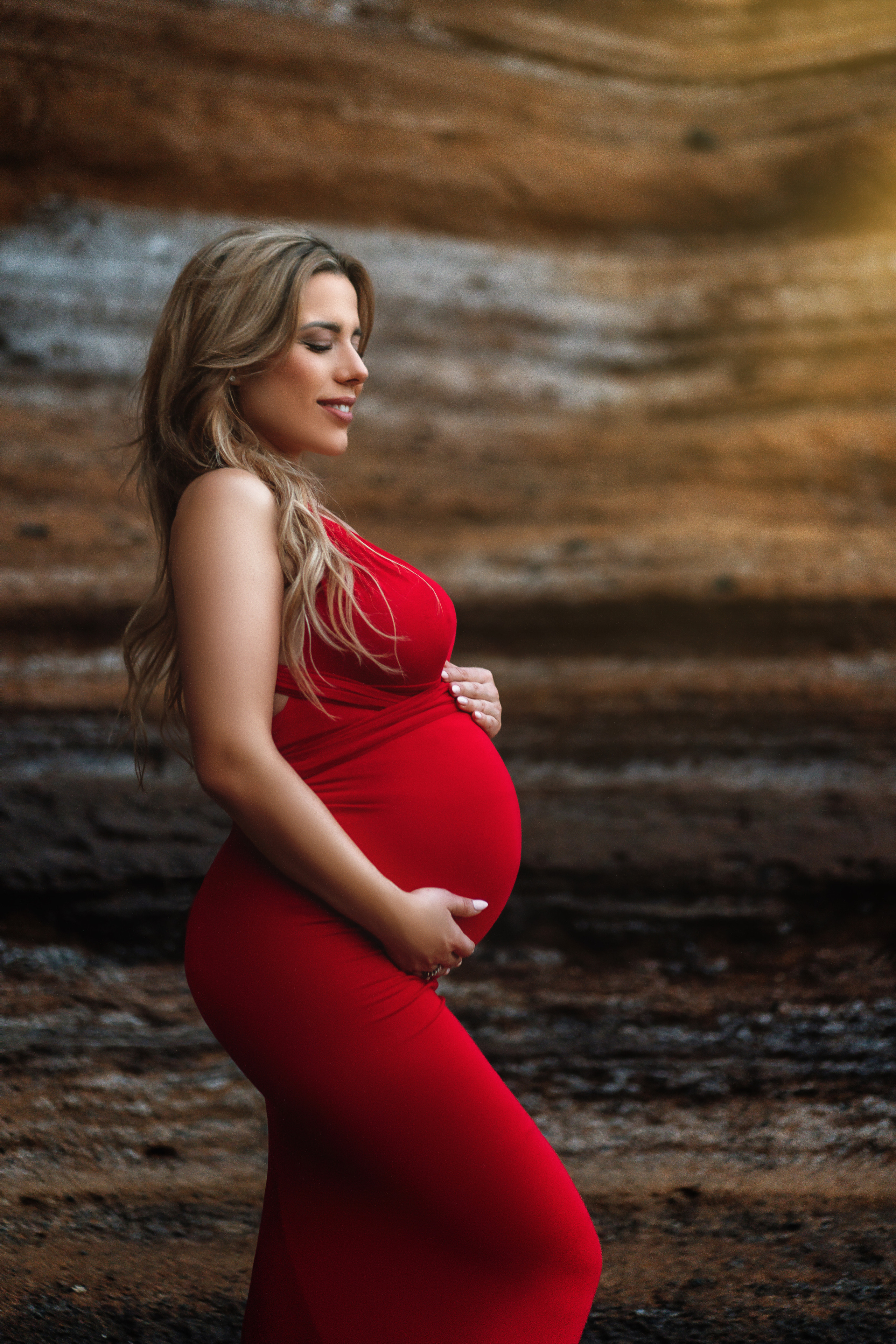 Платье красное #3 40€. Профессиональный фотограф на Тенерифе