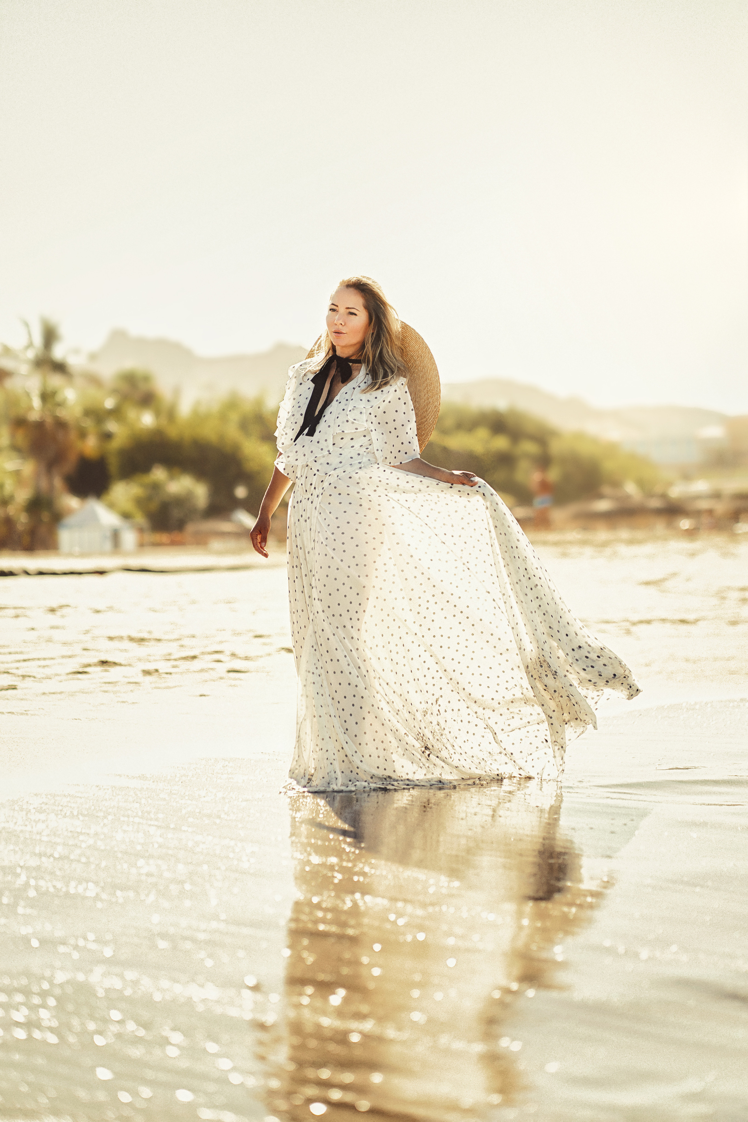 Платье горошек #15 20+10€. Профессиональный фотограф на Тенерифе