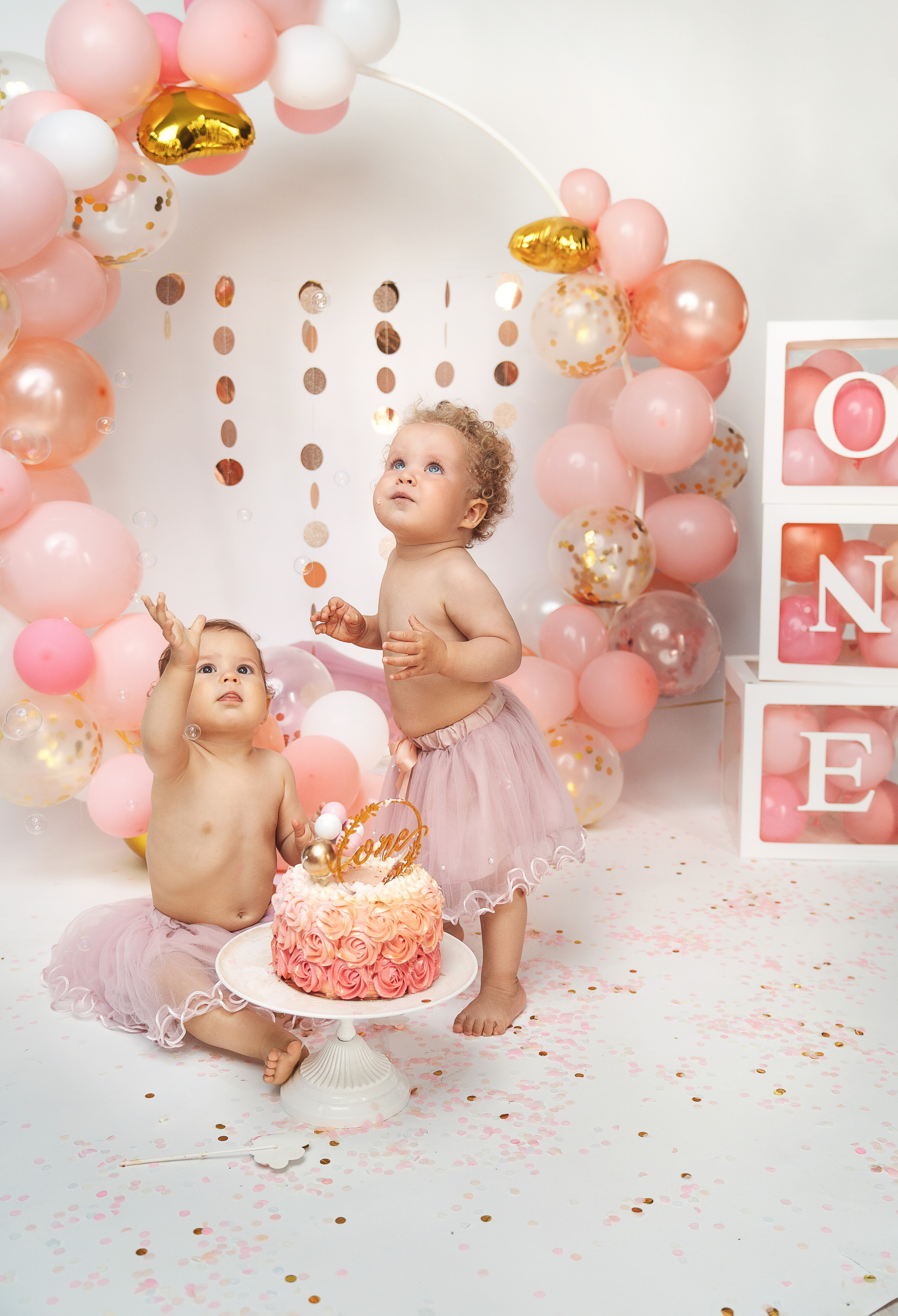 Cake smash. Fotografía profesional en Tenerife Tania Bonnet