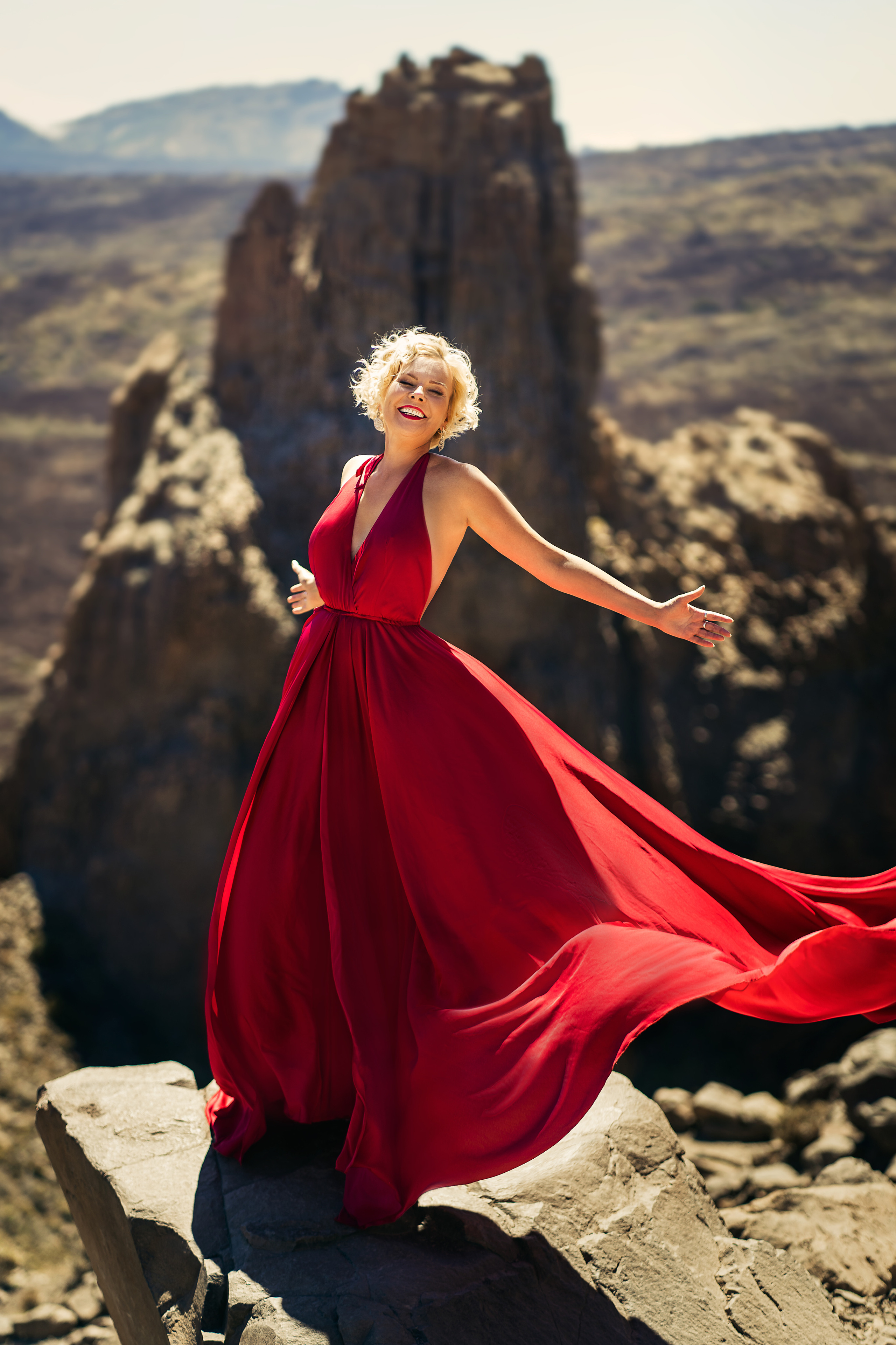 Vestido rojo #2 40€. Fotografía profesional en Tenerife Tania Bonnet