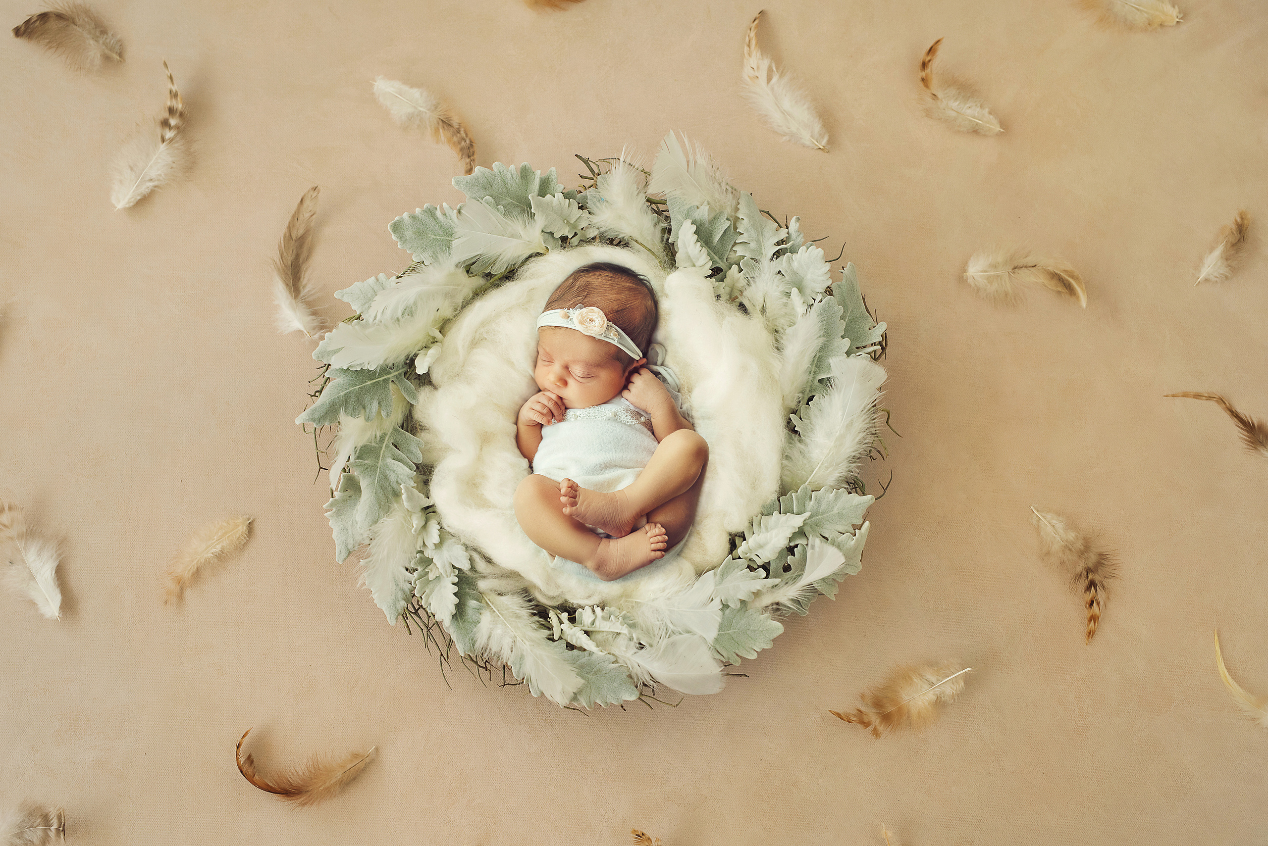 Новорожденные. Профессиональный фотограф на Тенерифе