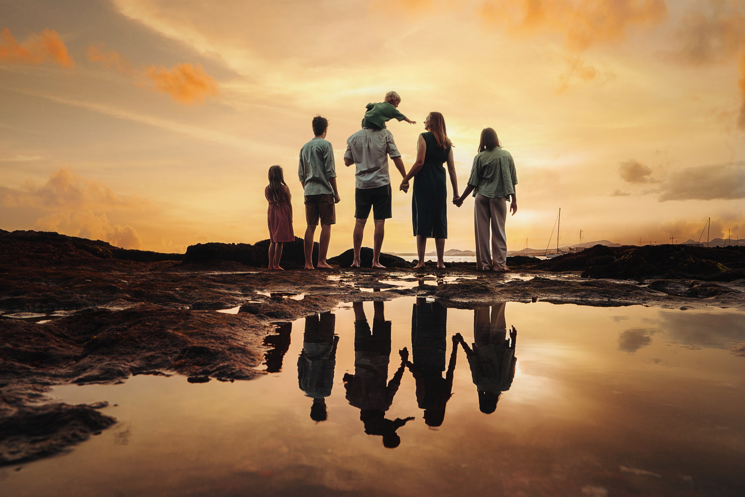 Семейные. Профессиональный фотограф на Тенерифе