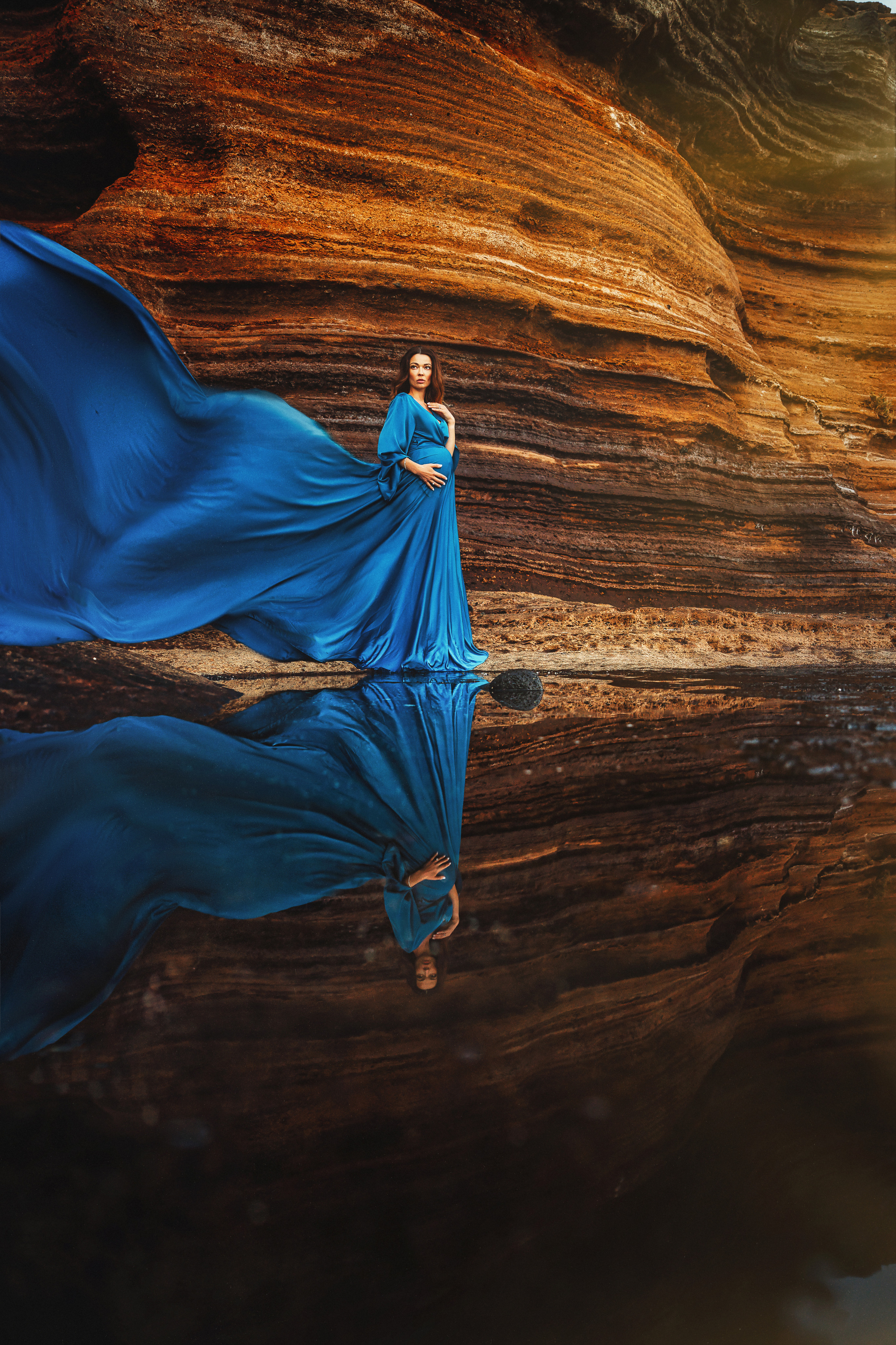 Беременность. Профессиональный фотограф на Тенерифе