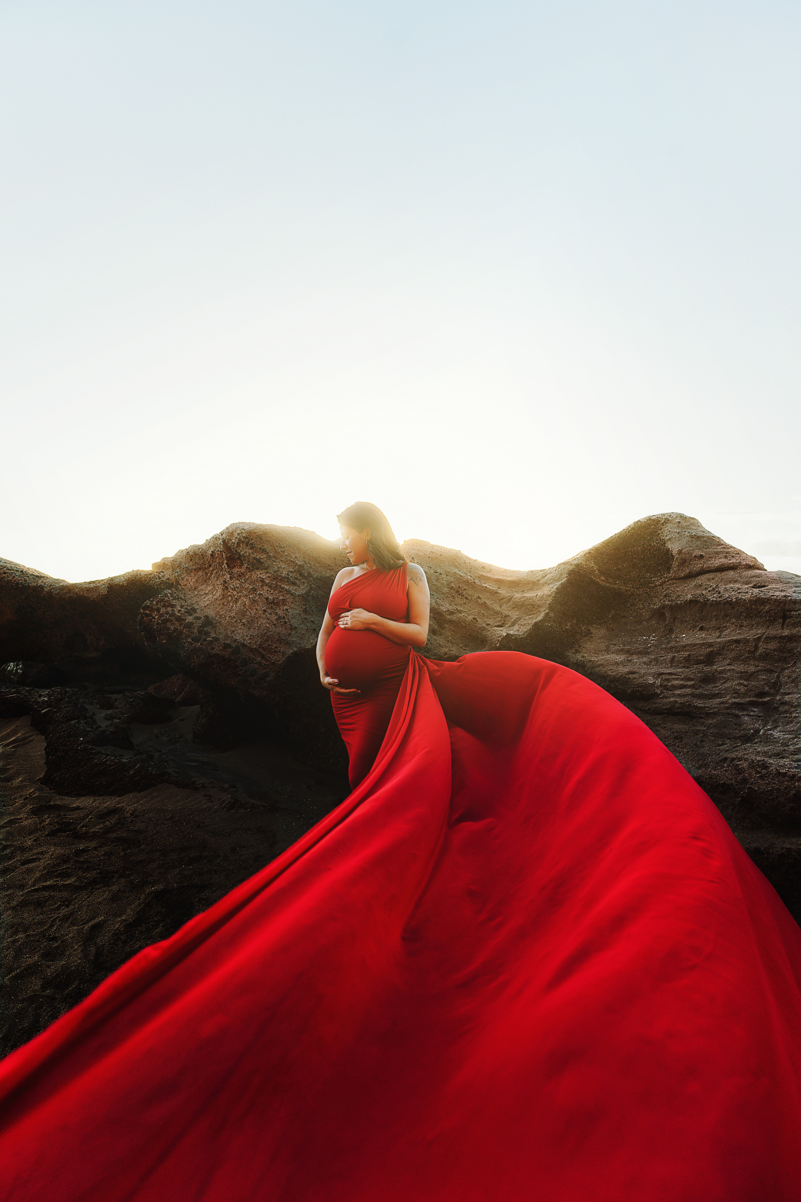 Беременность. Профессиональный фотограф на Тенерифе