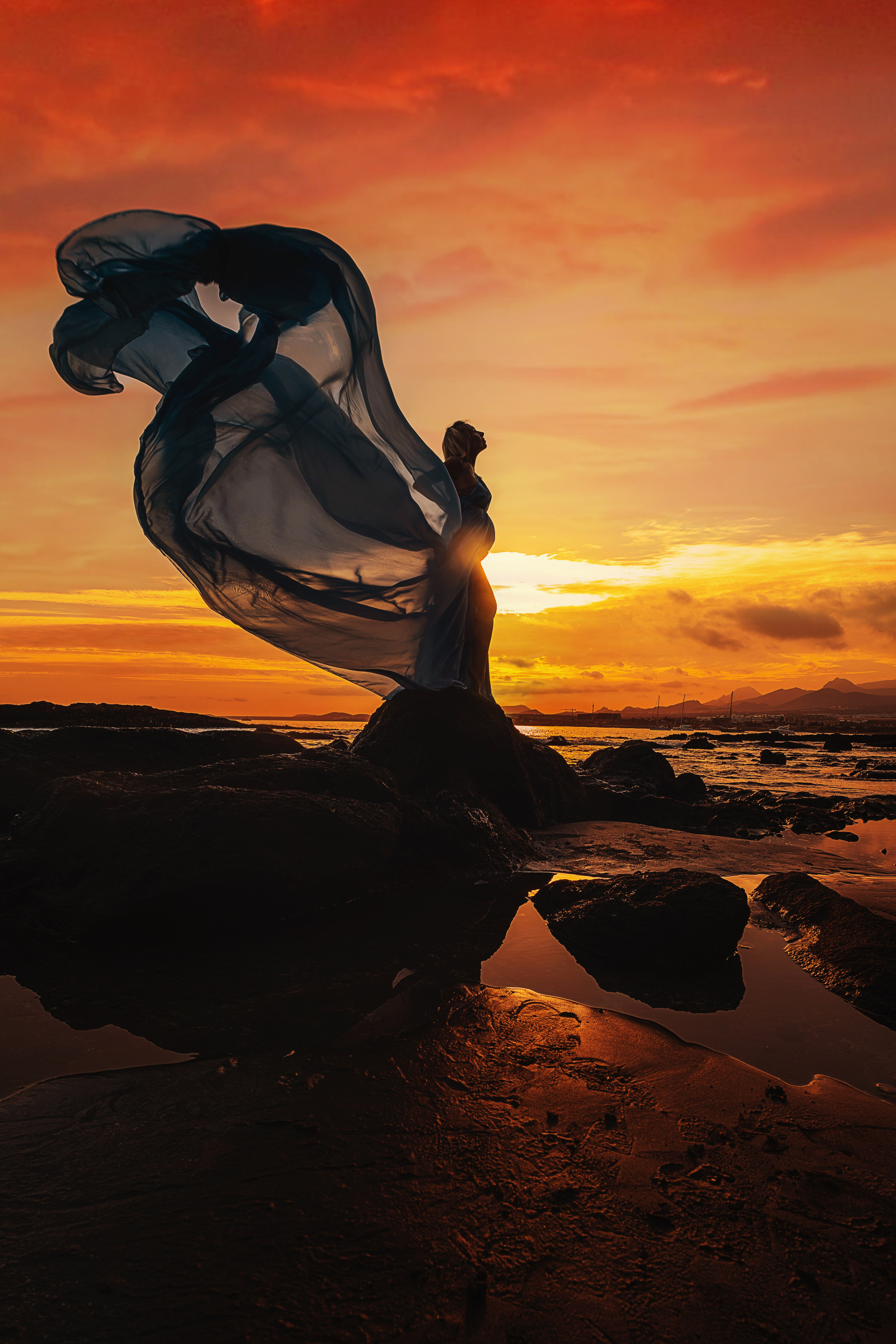 Беременность. Профессиональный фотограф на Тенерифе