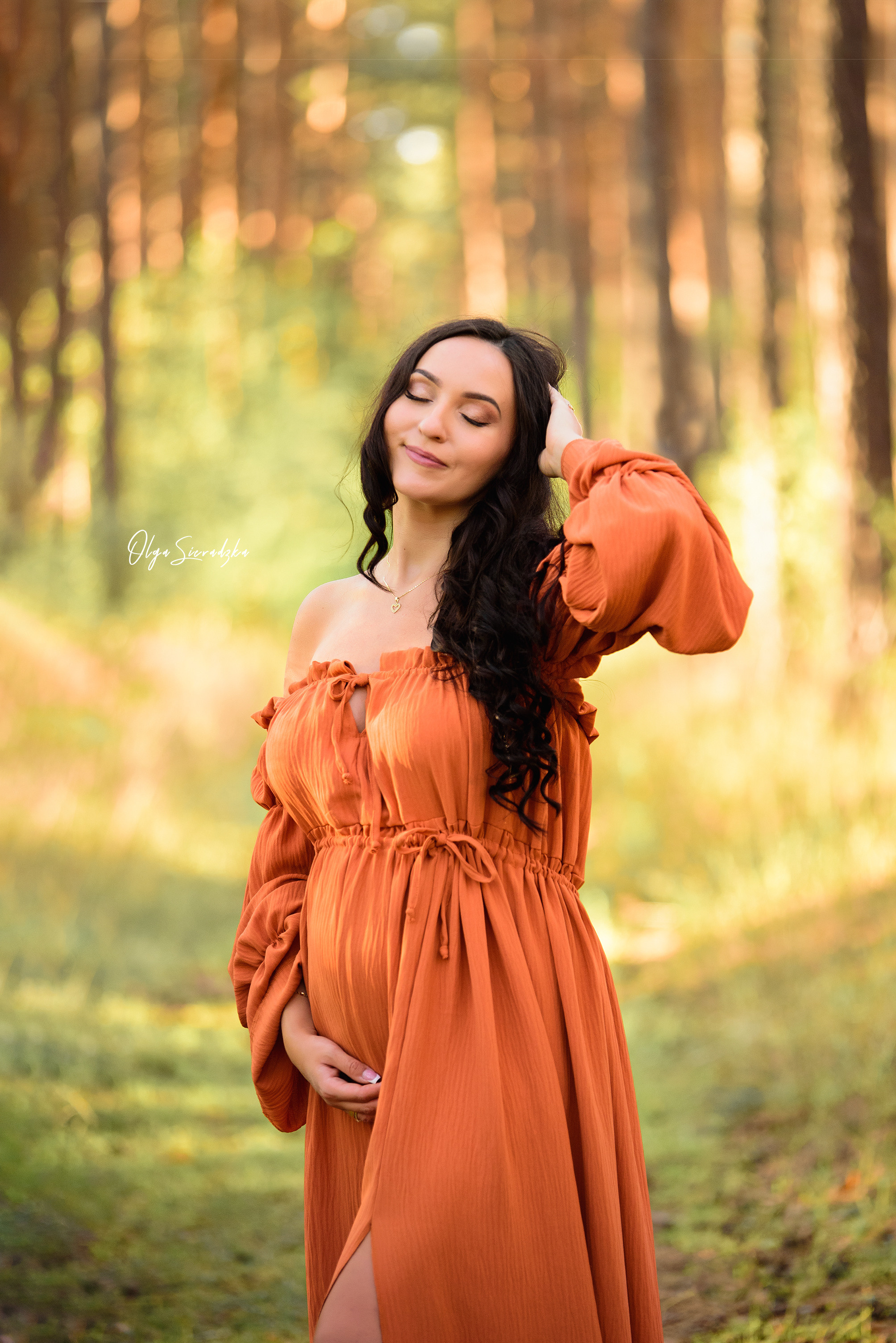 Sesje ciążowe. Olga Sieradzka fotograf rodzinny, ciążowy i dziecięcy w Pile