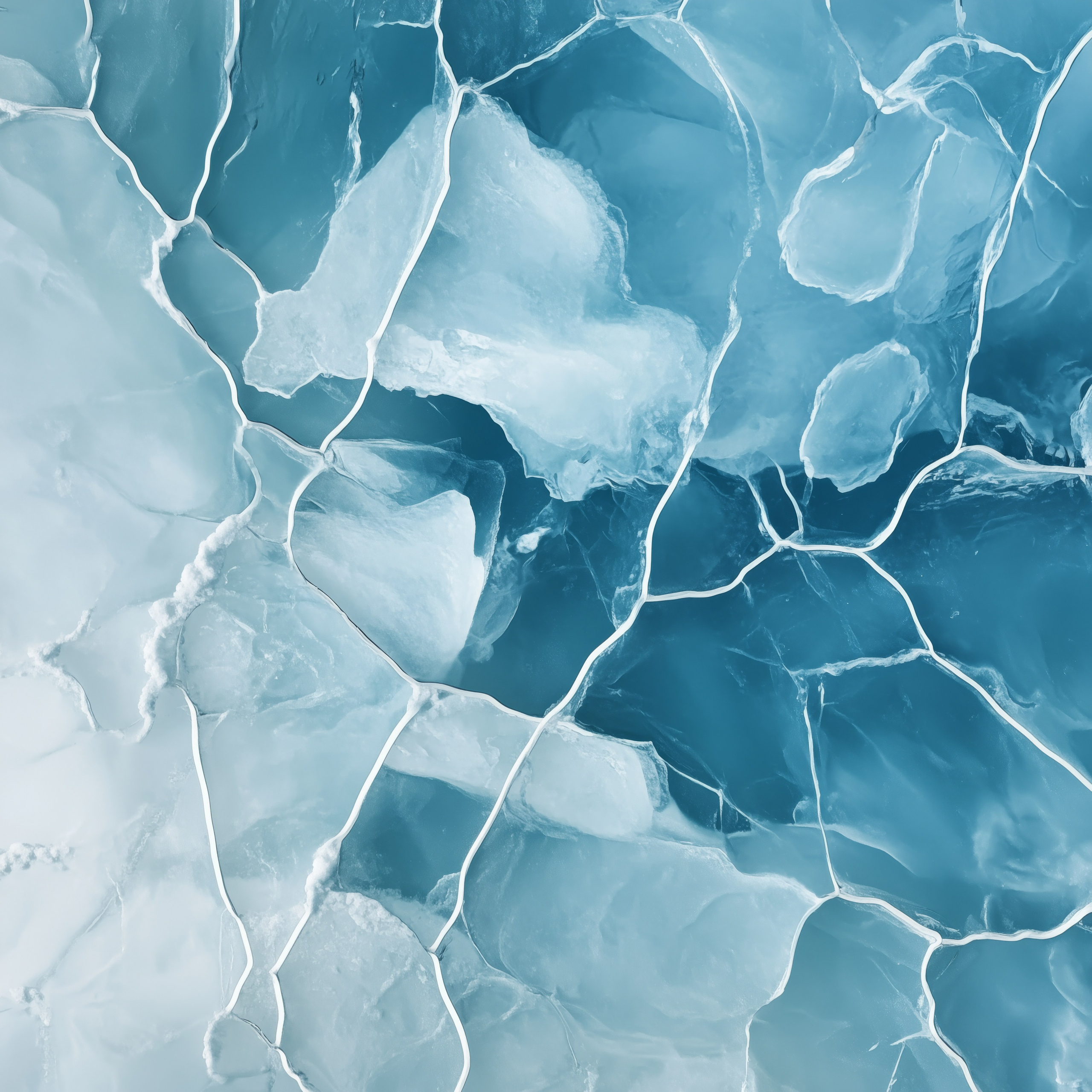 Silent symphony of winter. Lolly Shine. Contemporary digital artist