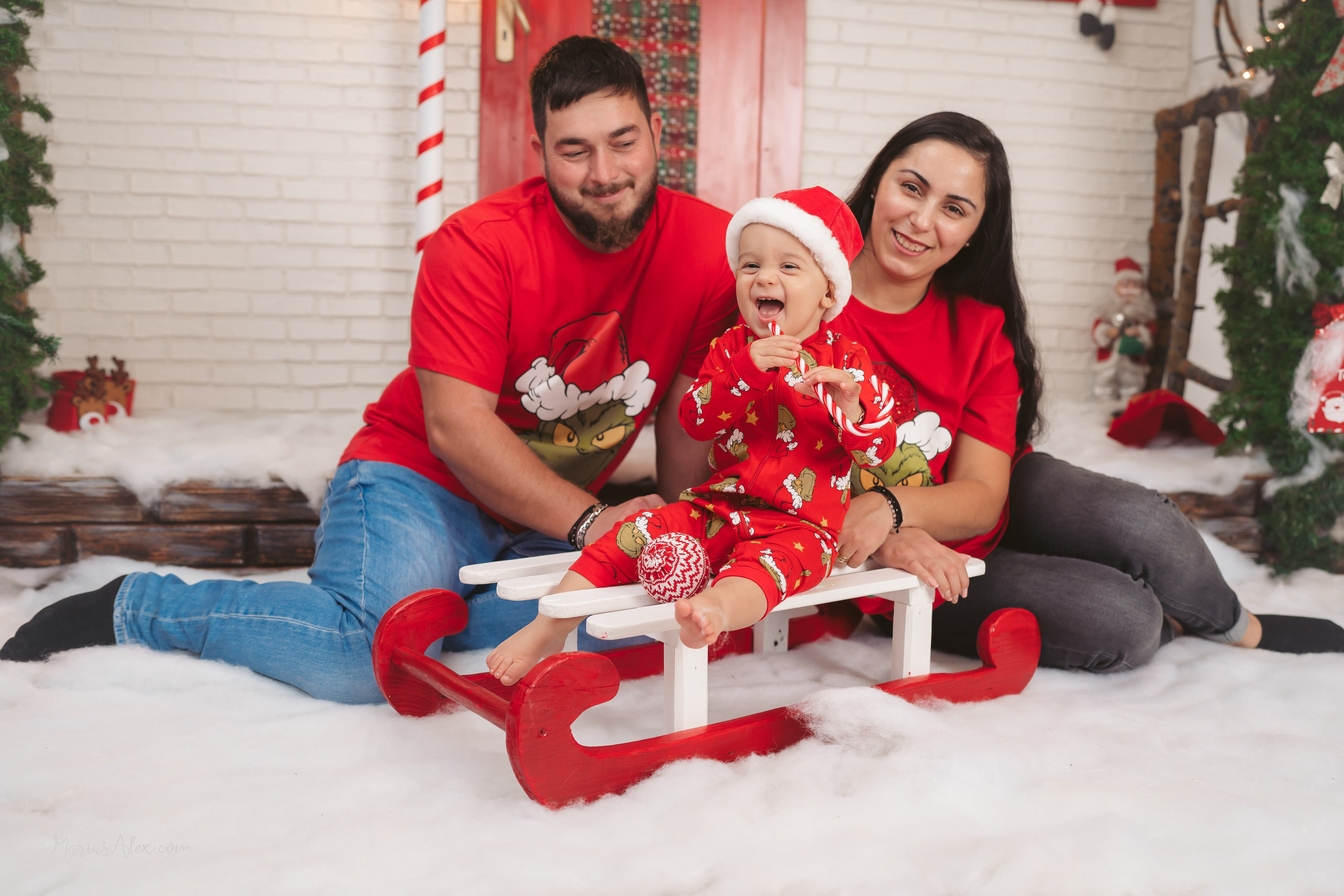 Familia Hacman - Un Crăciun de poveste. Marius Alex fotograf de eveniment si portret din Suceava