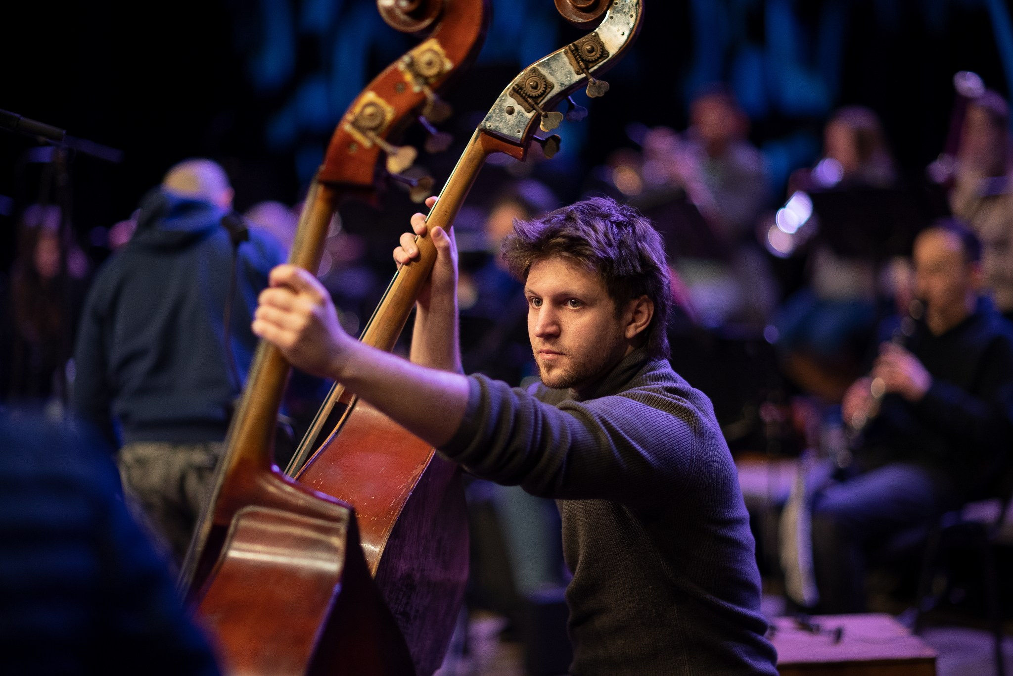 Найджъл Кенеди и Георги Андреев — репетиция и концерт в София, 13.02.2025. Александър Сандев - личен сайт на фотографа