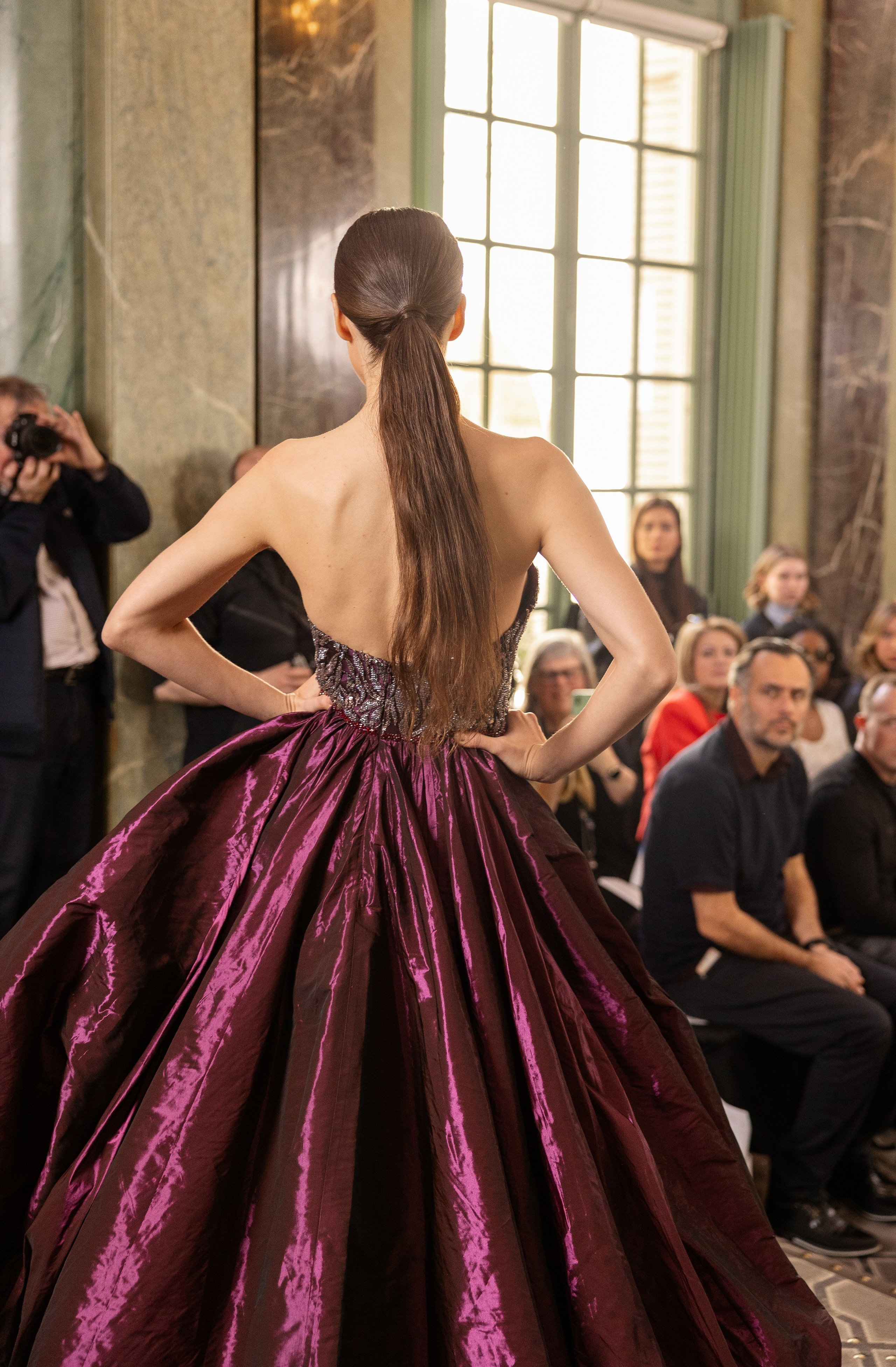 Paris fashion week. MATVEEVA STUDIO