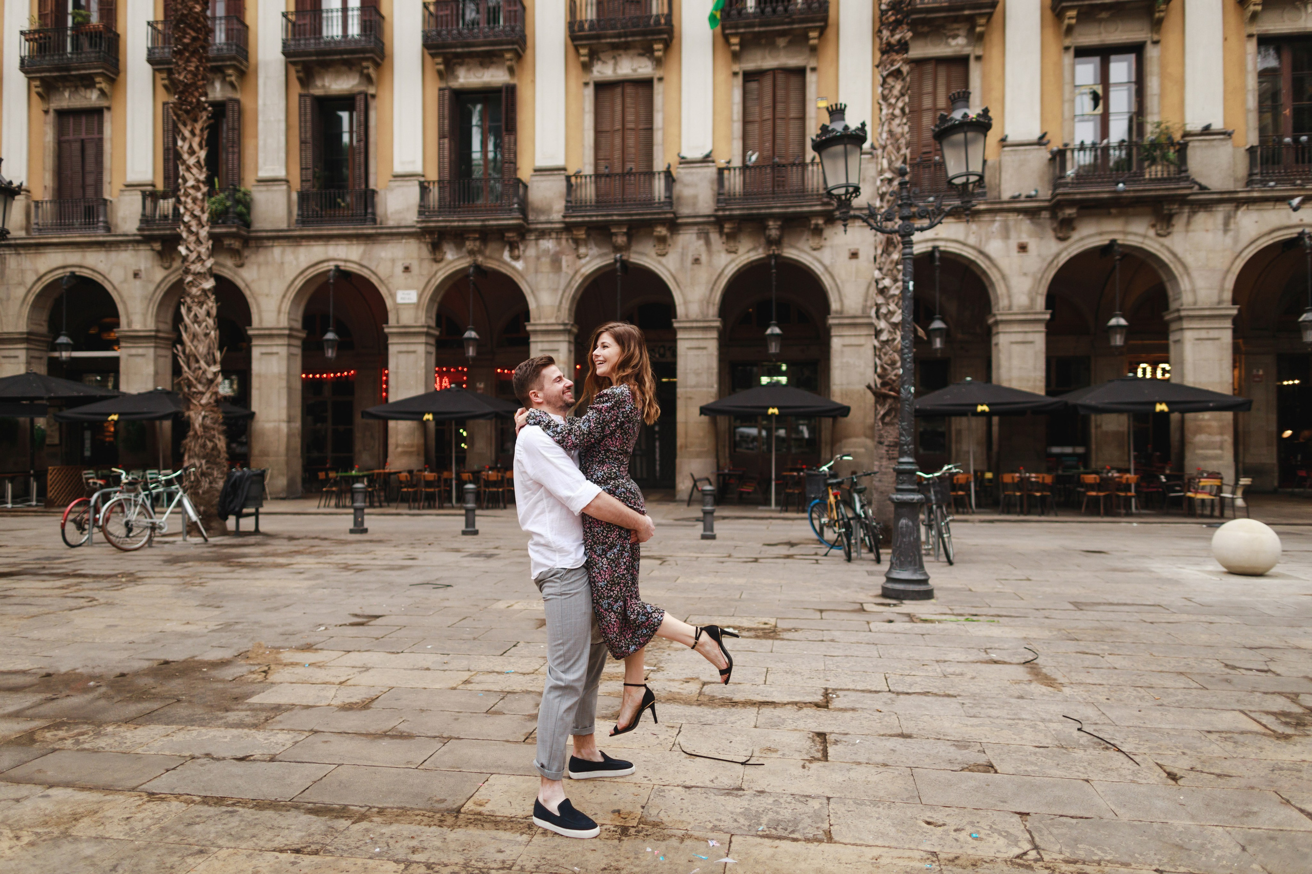 Damian i Monika. Фотограф в Барселоне Испании Маслик Юлия