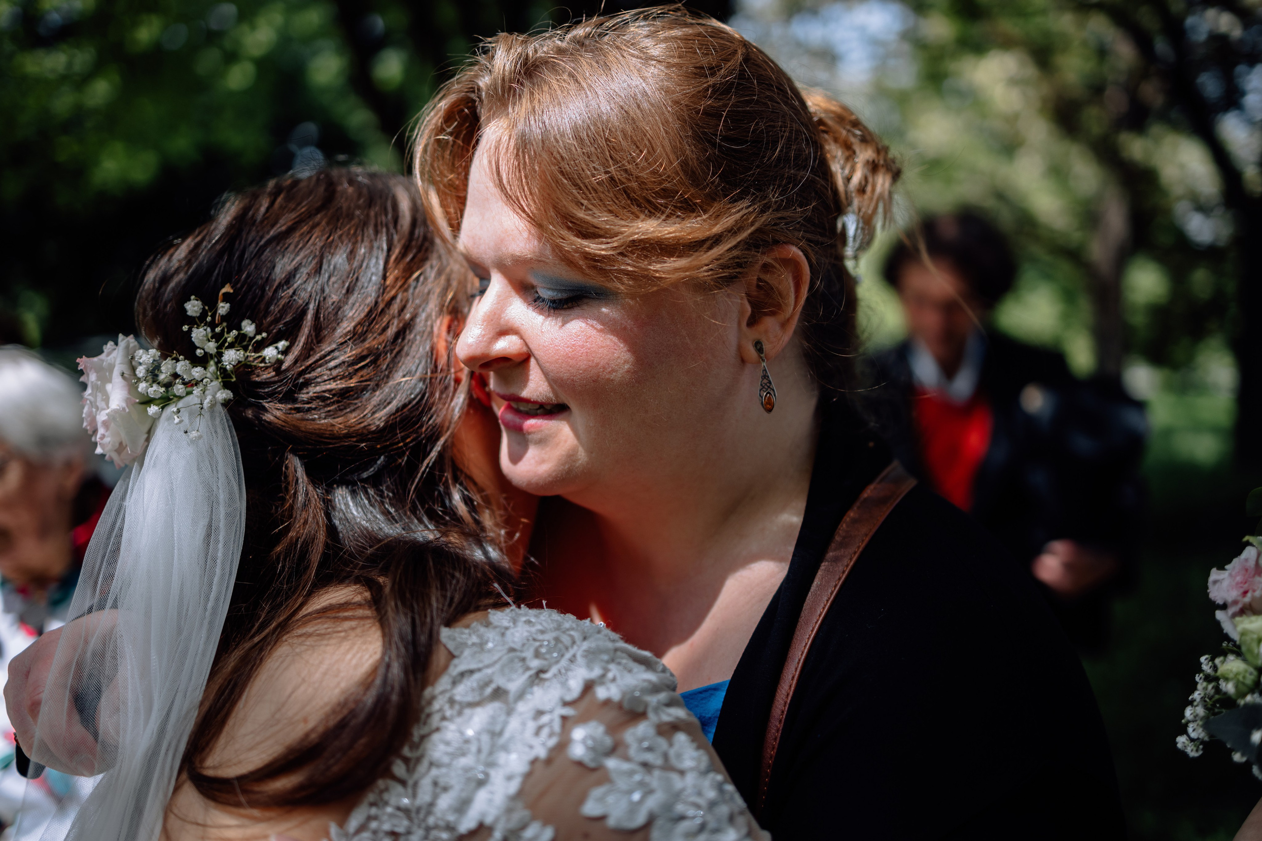 Trauung und Taufe: Heilig-Kreuz-Kirche. Hochzeitsfotograf München Taufe Familienfotograf Tanja Mauke