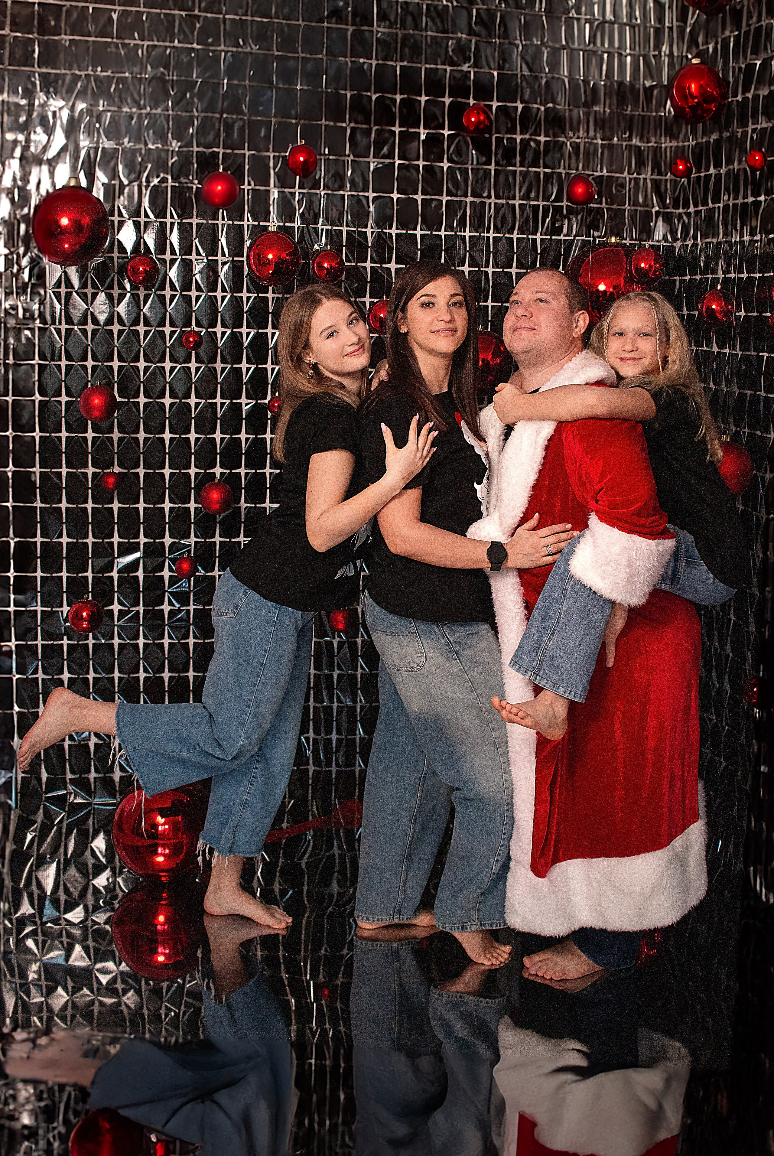 Новый год в студии. Детский и семейный фотограф в г. Бельцы