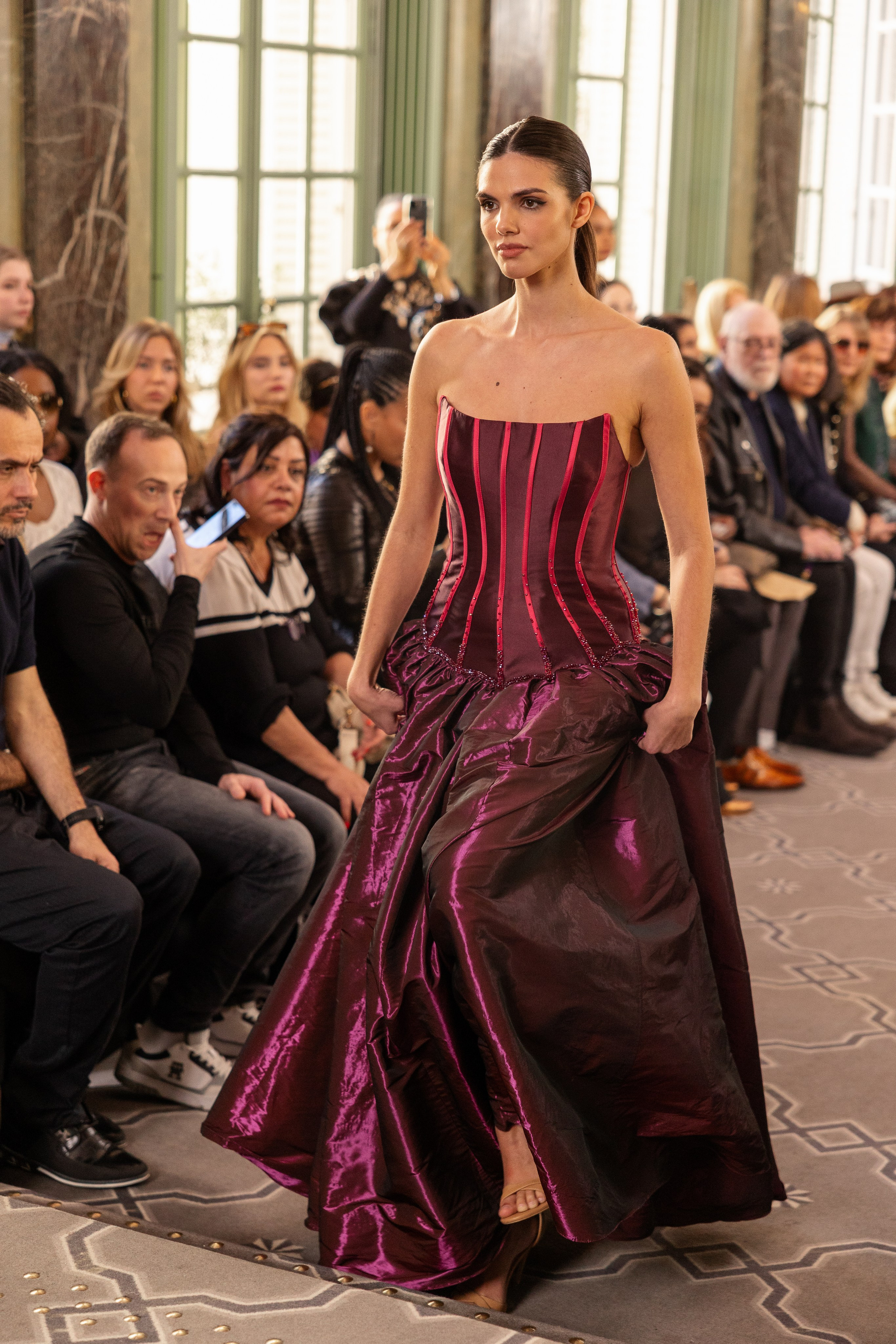 Paris fashion week. MATVEEVA STUDIO