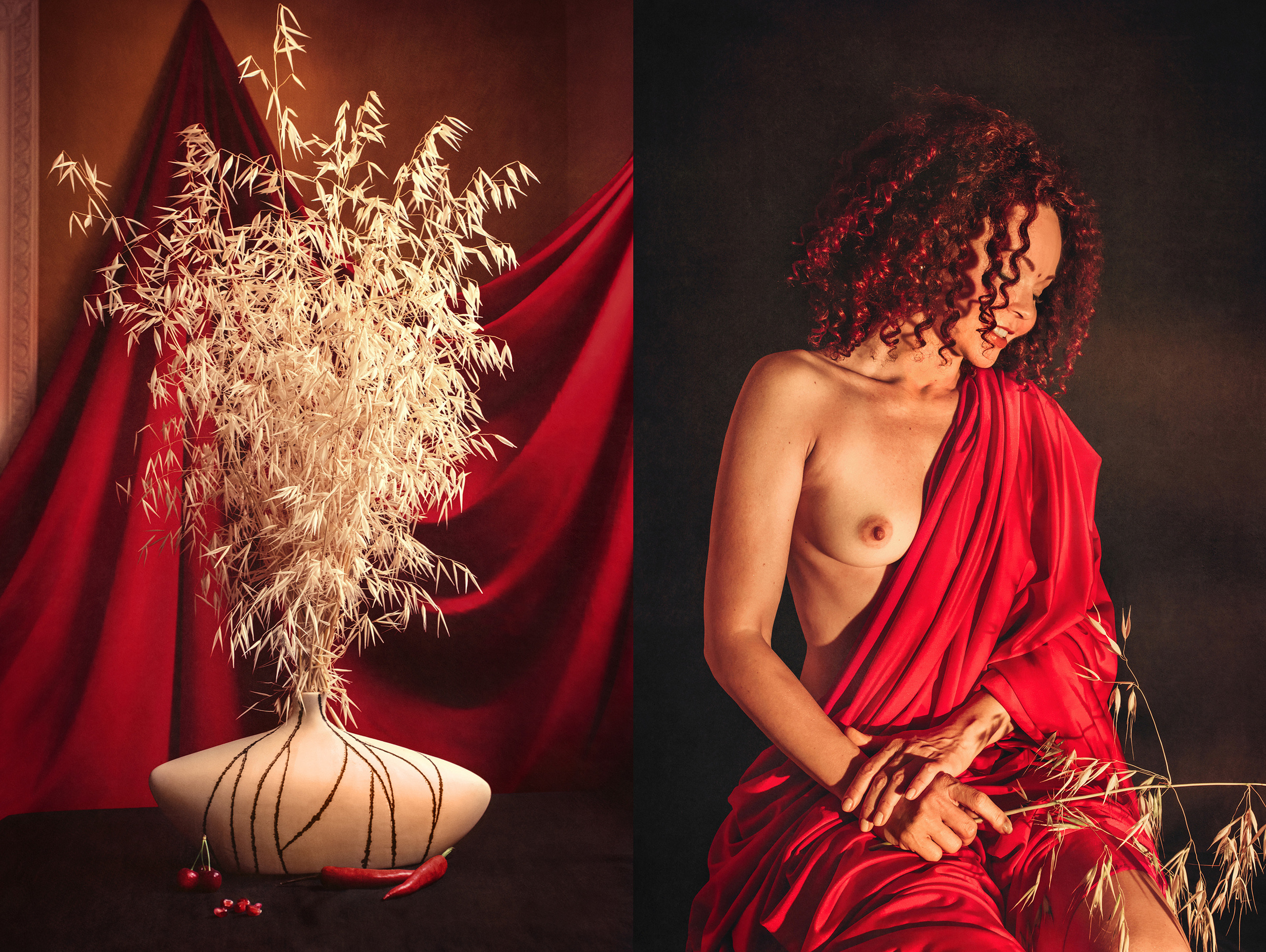 Woman “Summer”. Lolly Shine. Contemporary digital artist