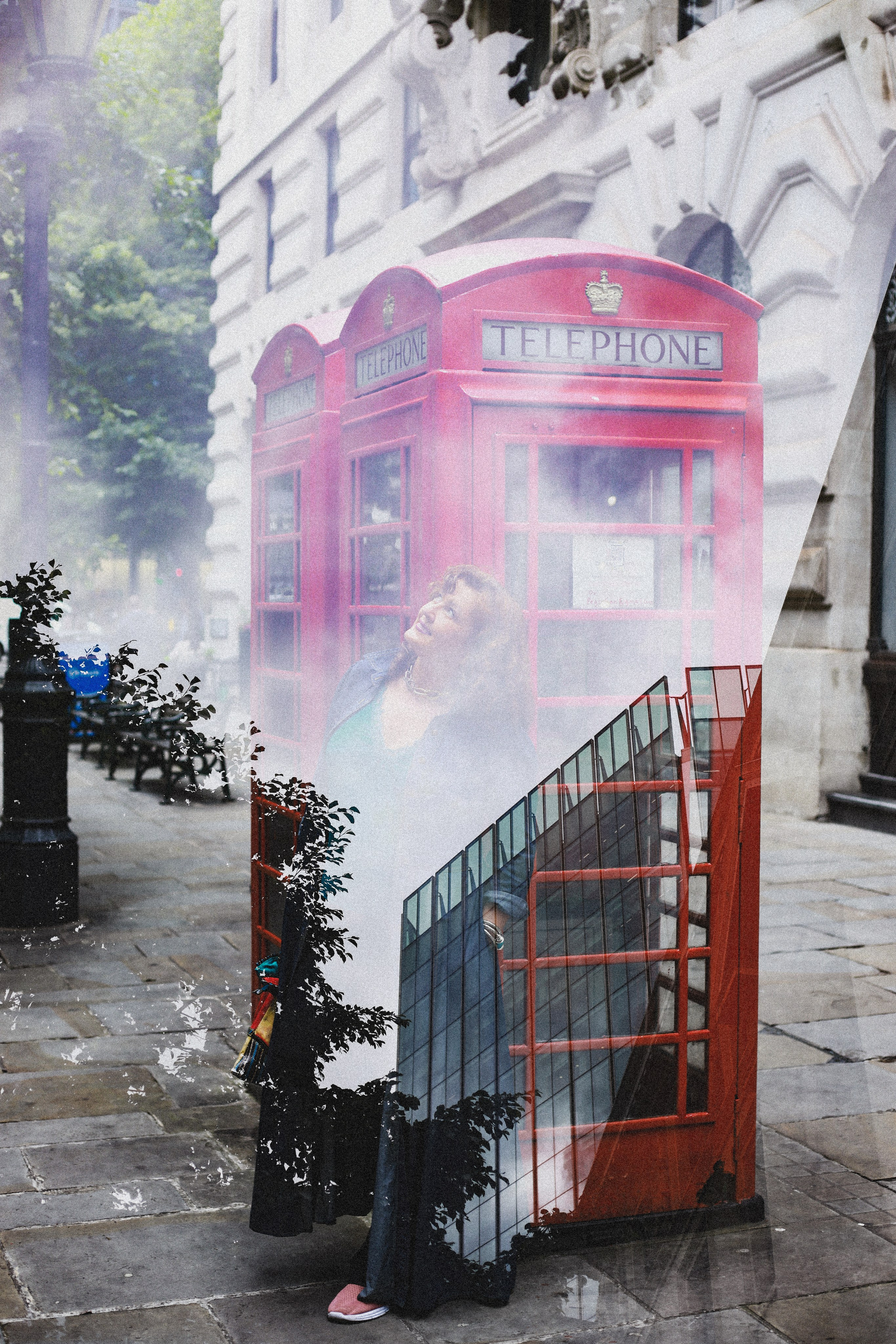 Оlga and her shiny London. Victoria Dini. Art photography in London / Folkestone, UK