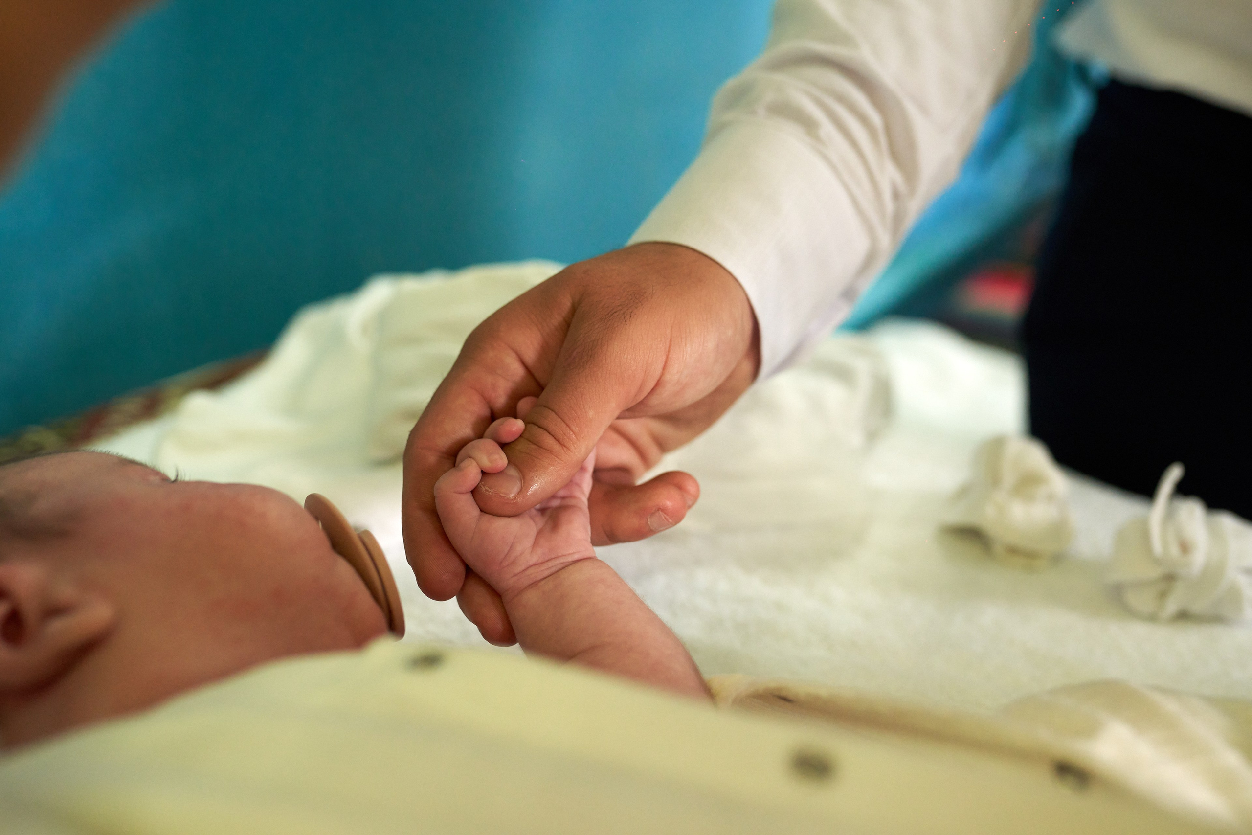 Крещение Амелии. Дмитрий и Каролина Тофан