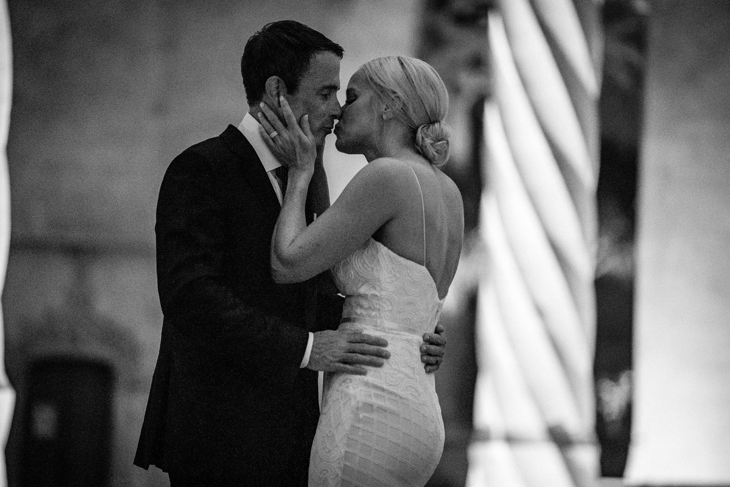 A stolen kiss, memories for a lifetime at the Wedding Photo Session