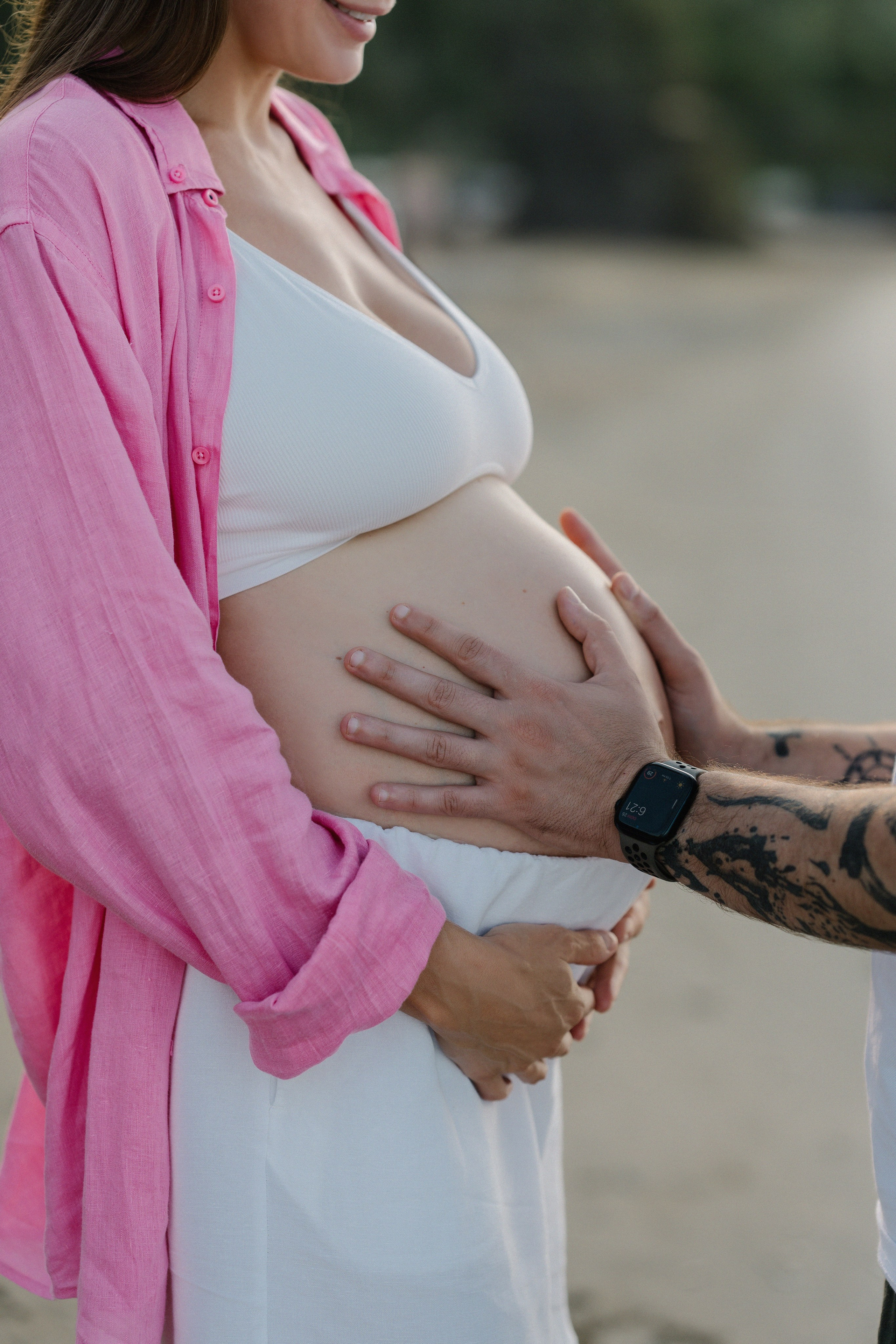 In dolce attesa. Fotografa Rimini