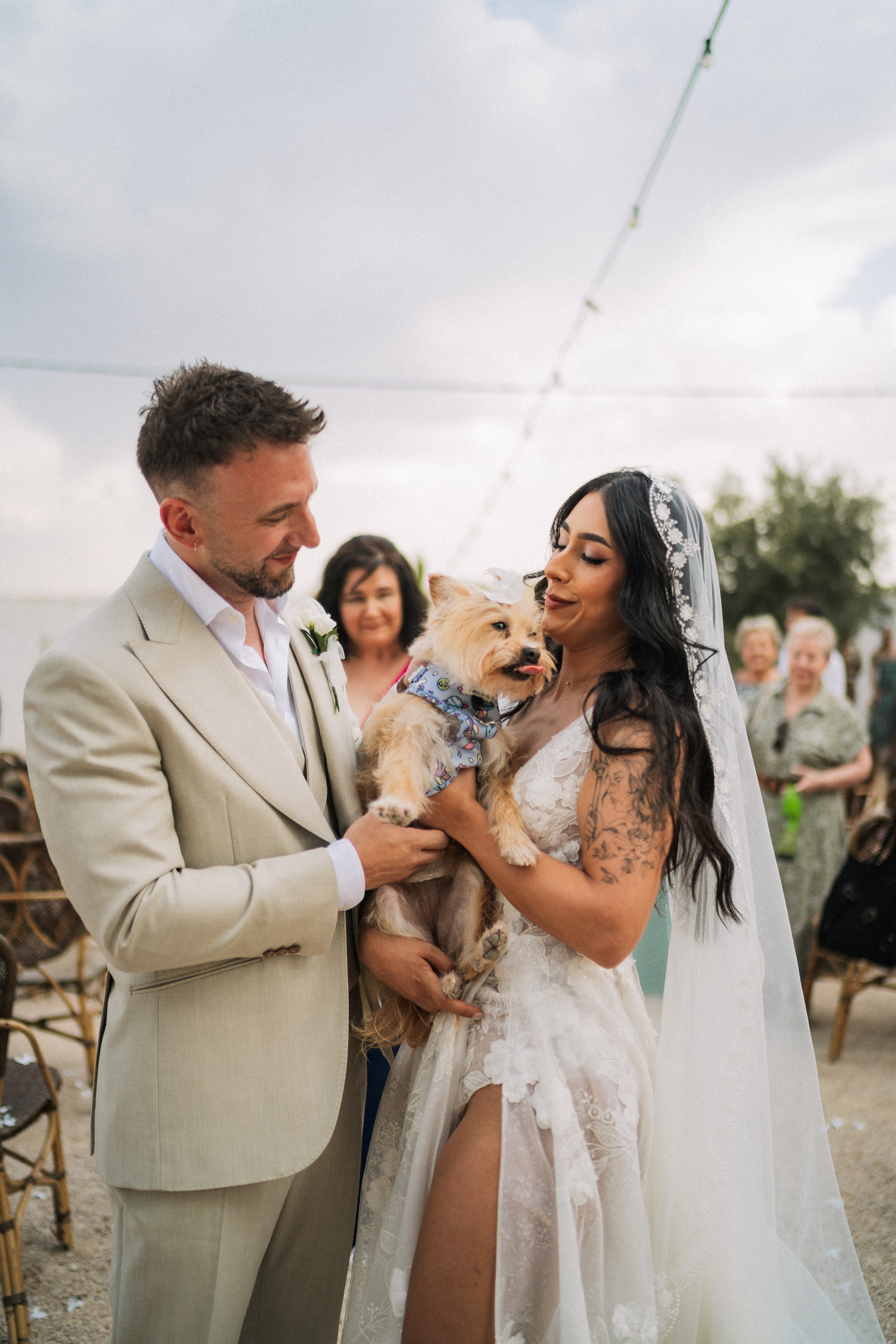Nerea y Samuel. Christian García