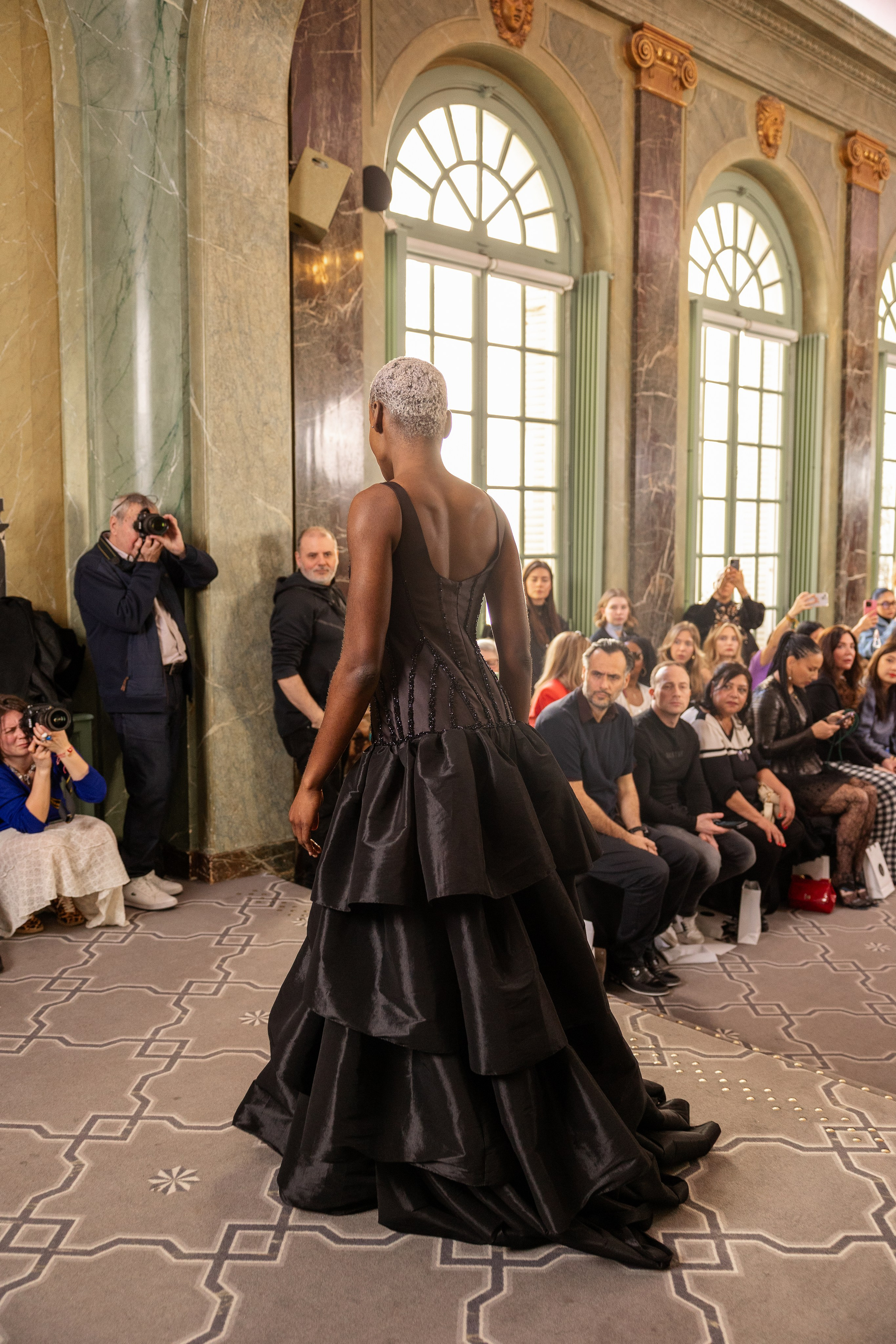 Paris fashion week. MATVEEVA STUDIO