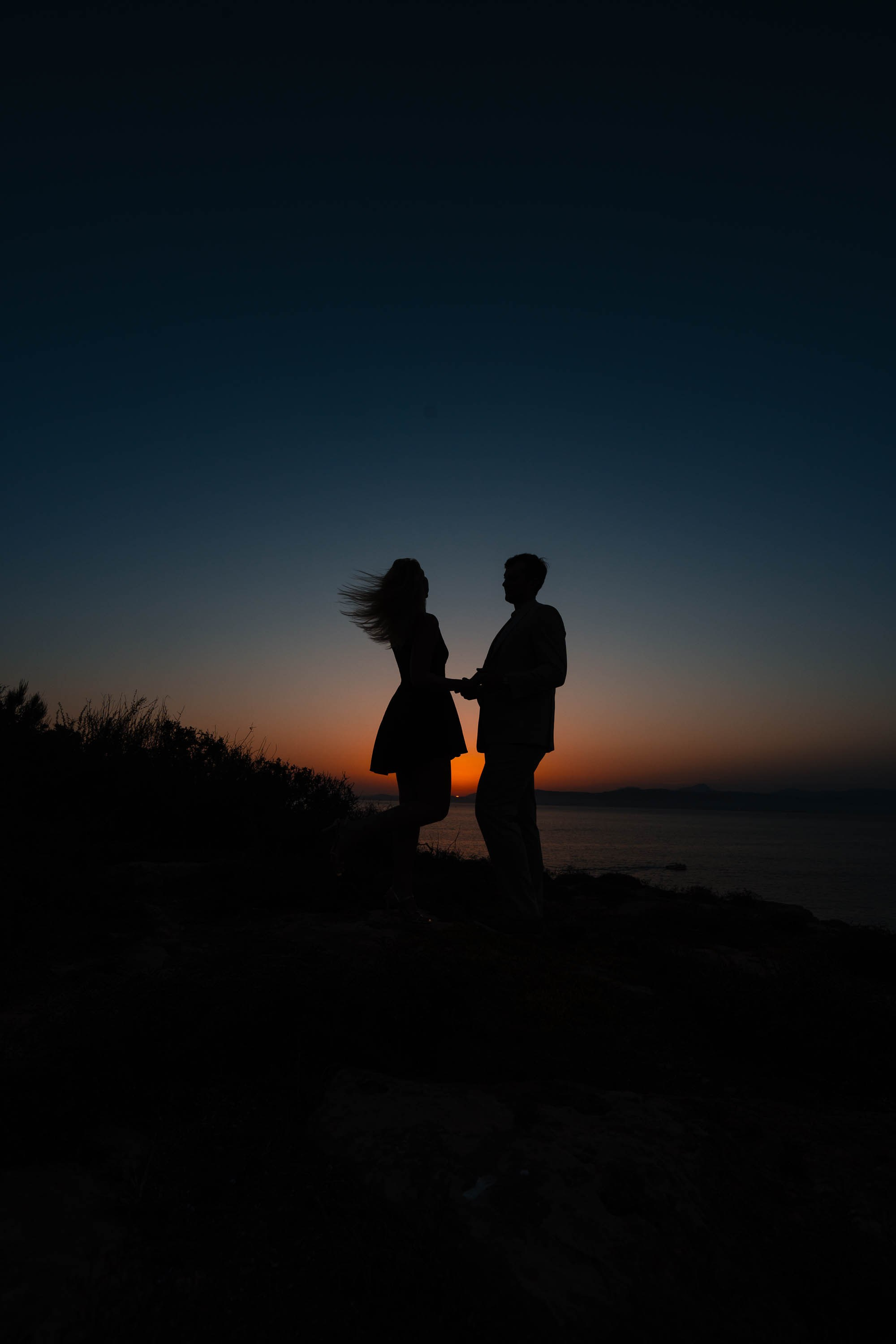 Perfect Marriage Proposal at Cap Rocat Hotel. Mallorca Wedding, Corporate & Social Photographer