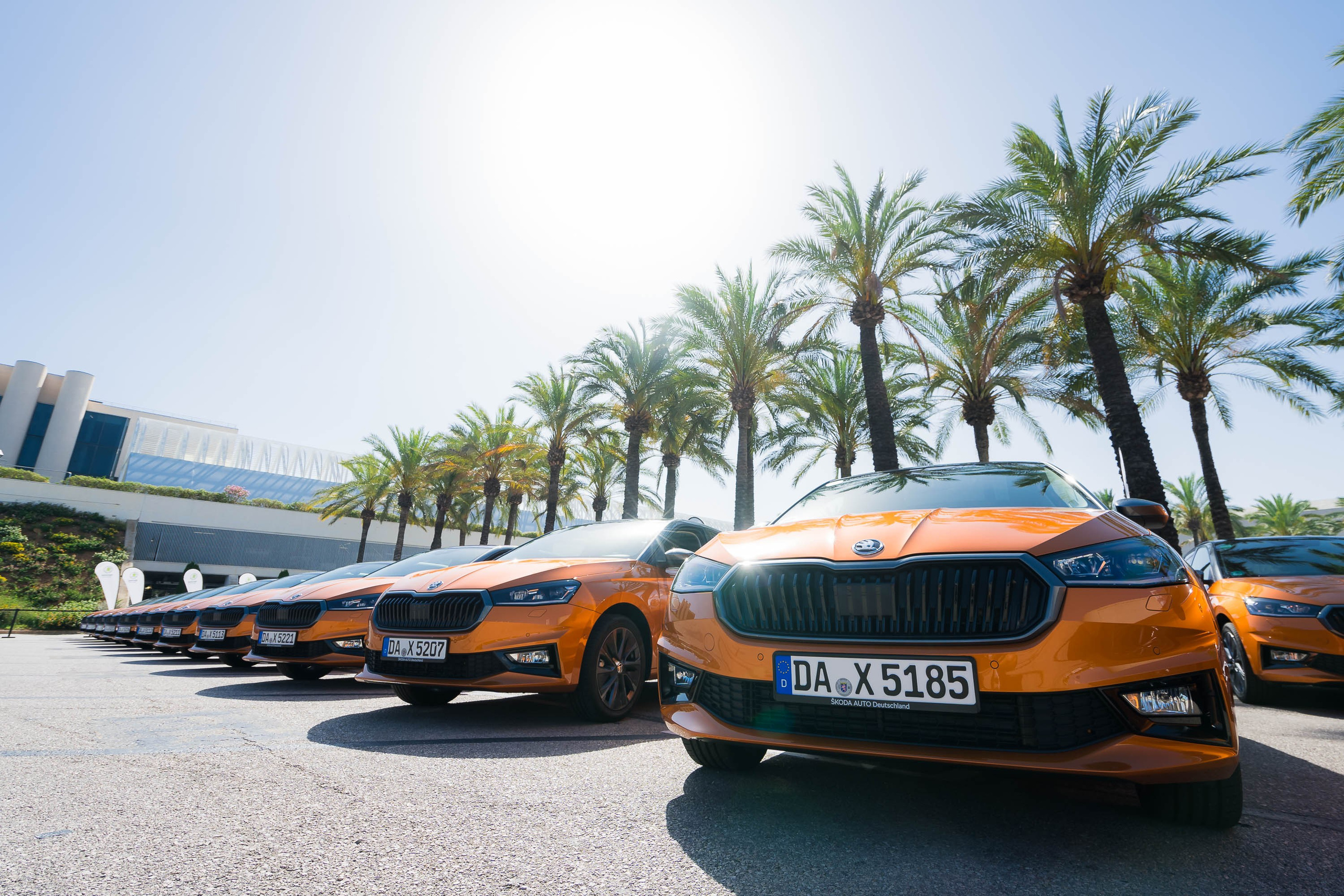 Skoda car presentation manufacturer in Mallorca. Mallorca Wedding, Corporate & Social Photographer