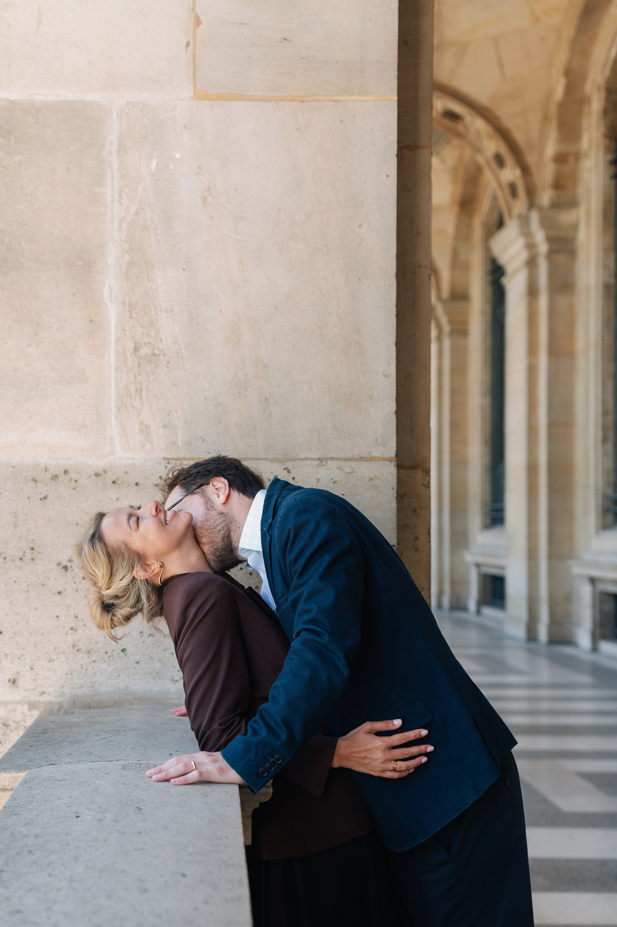 Couple lovestory in Paris. Photographer Rouen, France