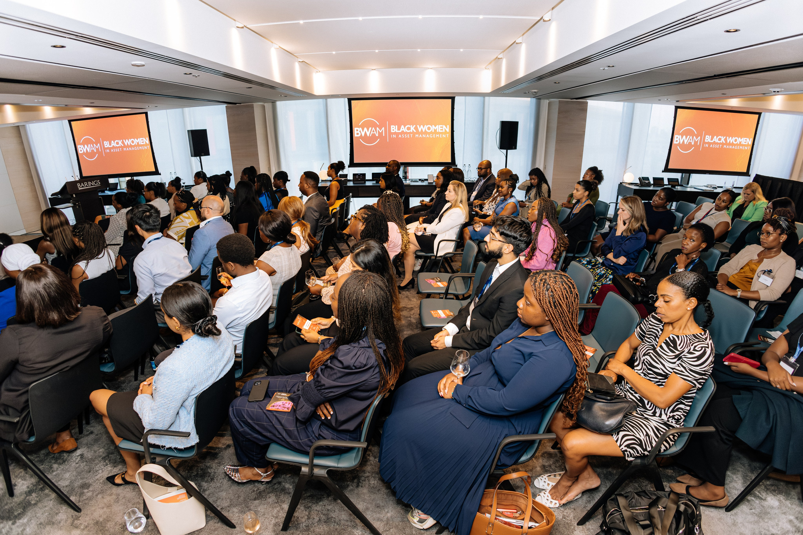 Barings, BWAM Black Woman in Asset Management — September, 2023. Timeless Wedding & Event Photography — based London, working across Europe