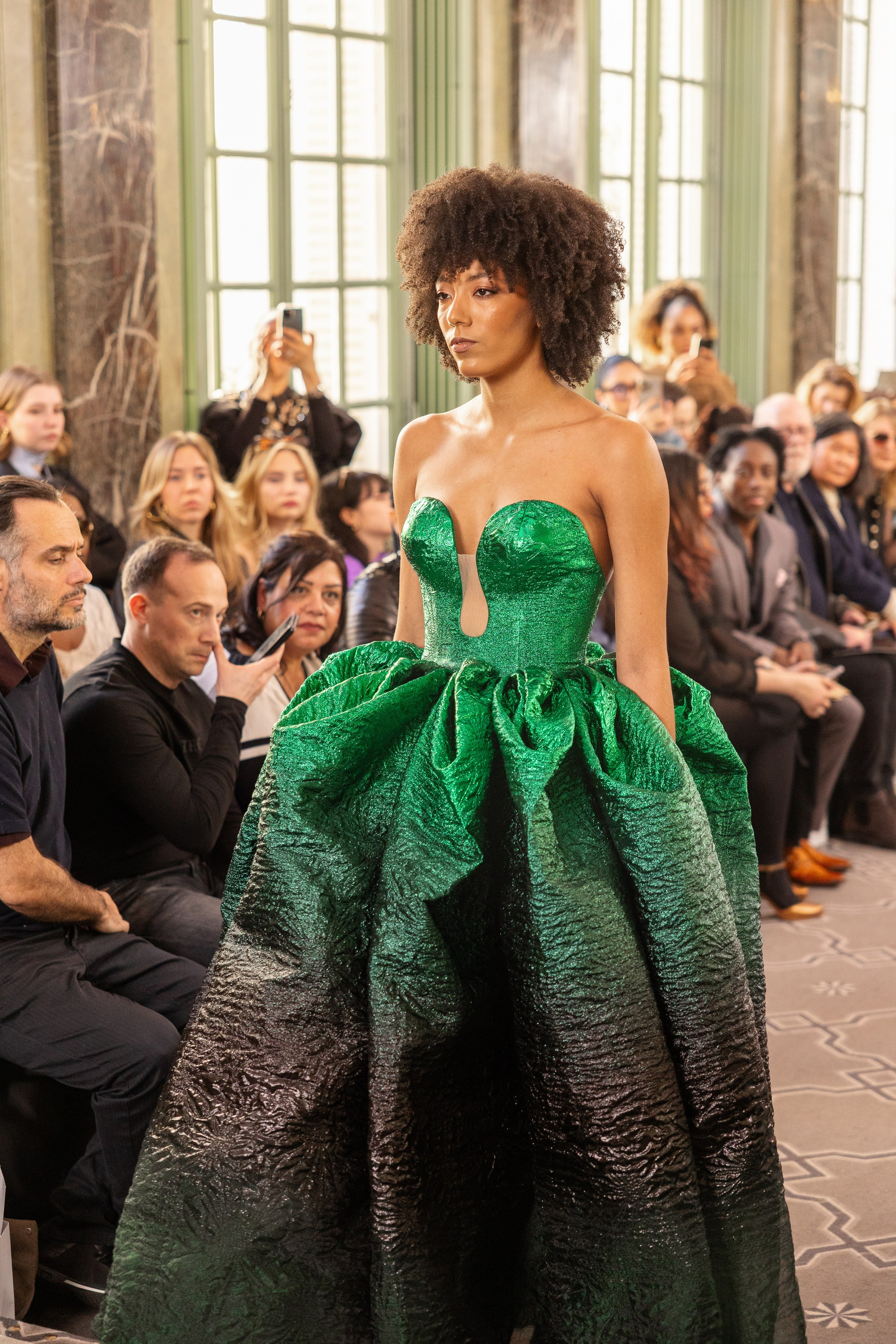 Paris fashion week. MATVEEVA STUDIO