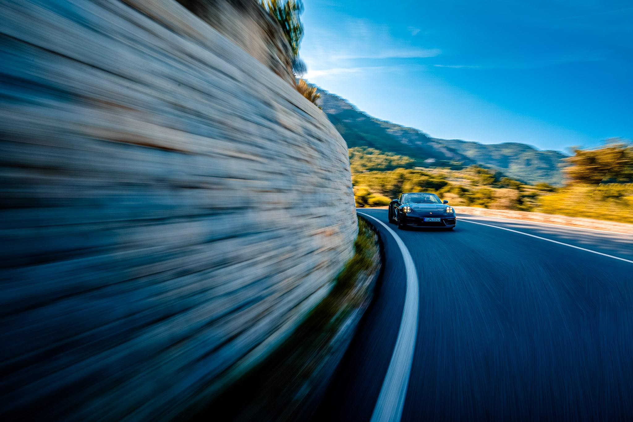 Presentation in Mallorca of Porsche Taycan. Mallorca Wedding, Corporate & Social Photographer