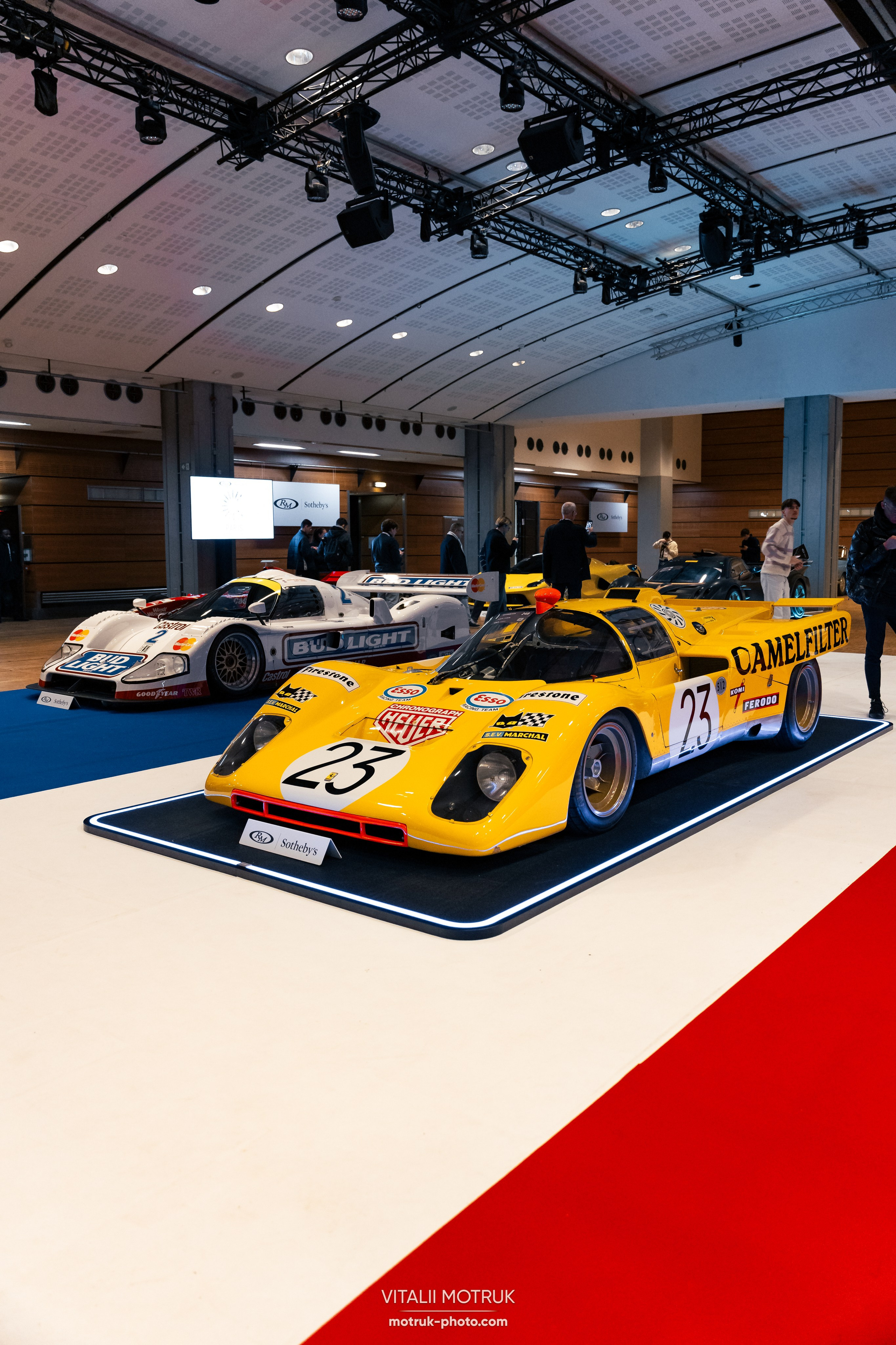 RM Sothebys 2025. Photographe de voitures à Paris — Vitalii Motruk