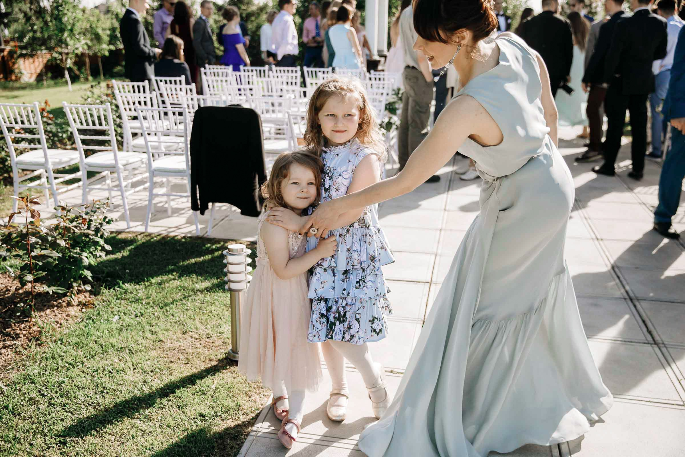 Kids at wedding, by Tanya Bodgan, Bude wedding photography.