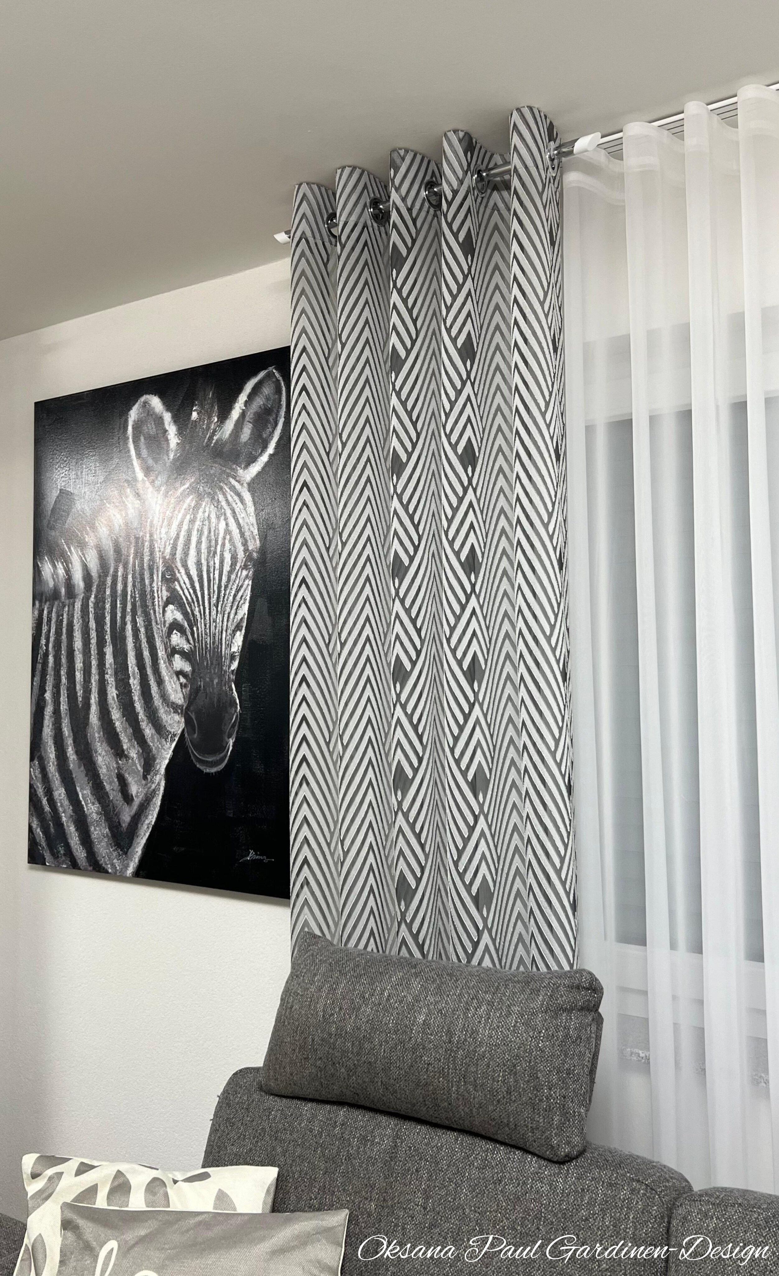 Гостиная / Wohnzimmer ➜. Oksana Paul-Gardinen-Design Oksana Paul ✧ Art of Gardinen & Textile Design ✧ Polymer Clay Art & Handmade Creatures