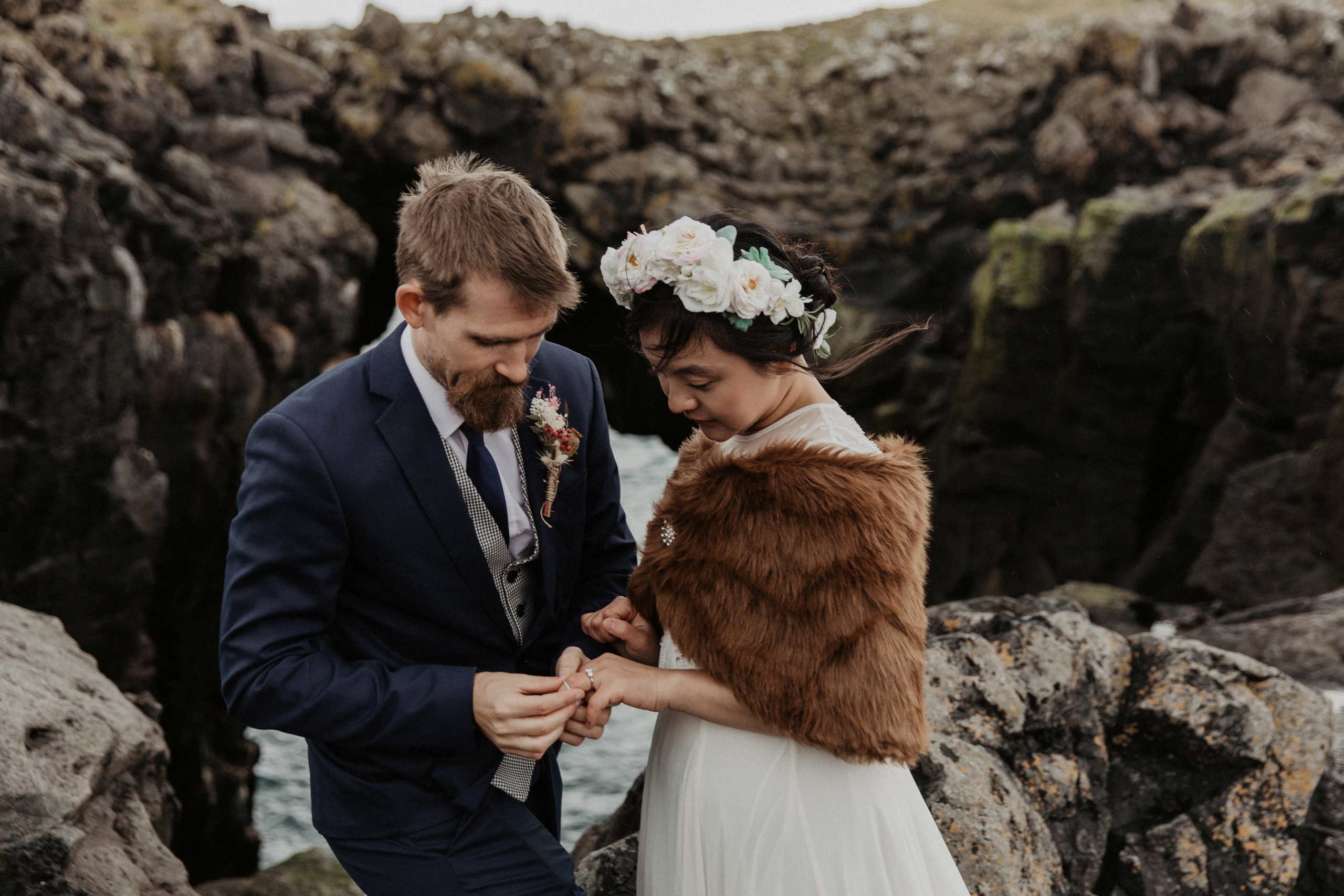 Elopement wedding photo session in Iceland | Quinn & Nick. Iceland elopement photographer & videographer