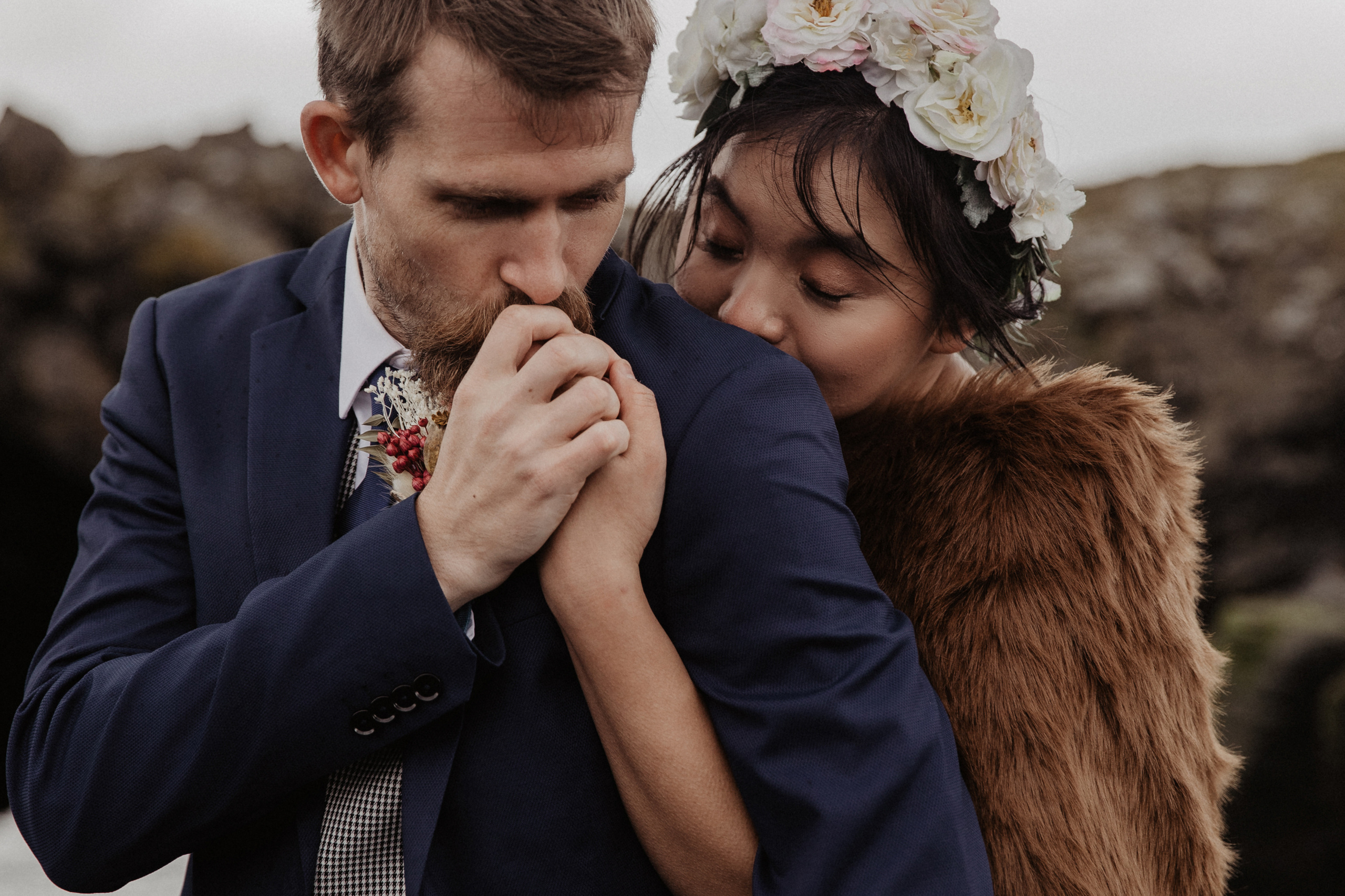 Elopement wedding photo session in Iceland | Quinn & Nick. Iceland elopement photographer & videographer