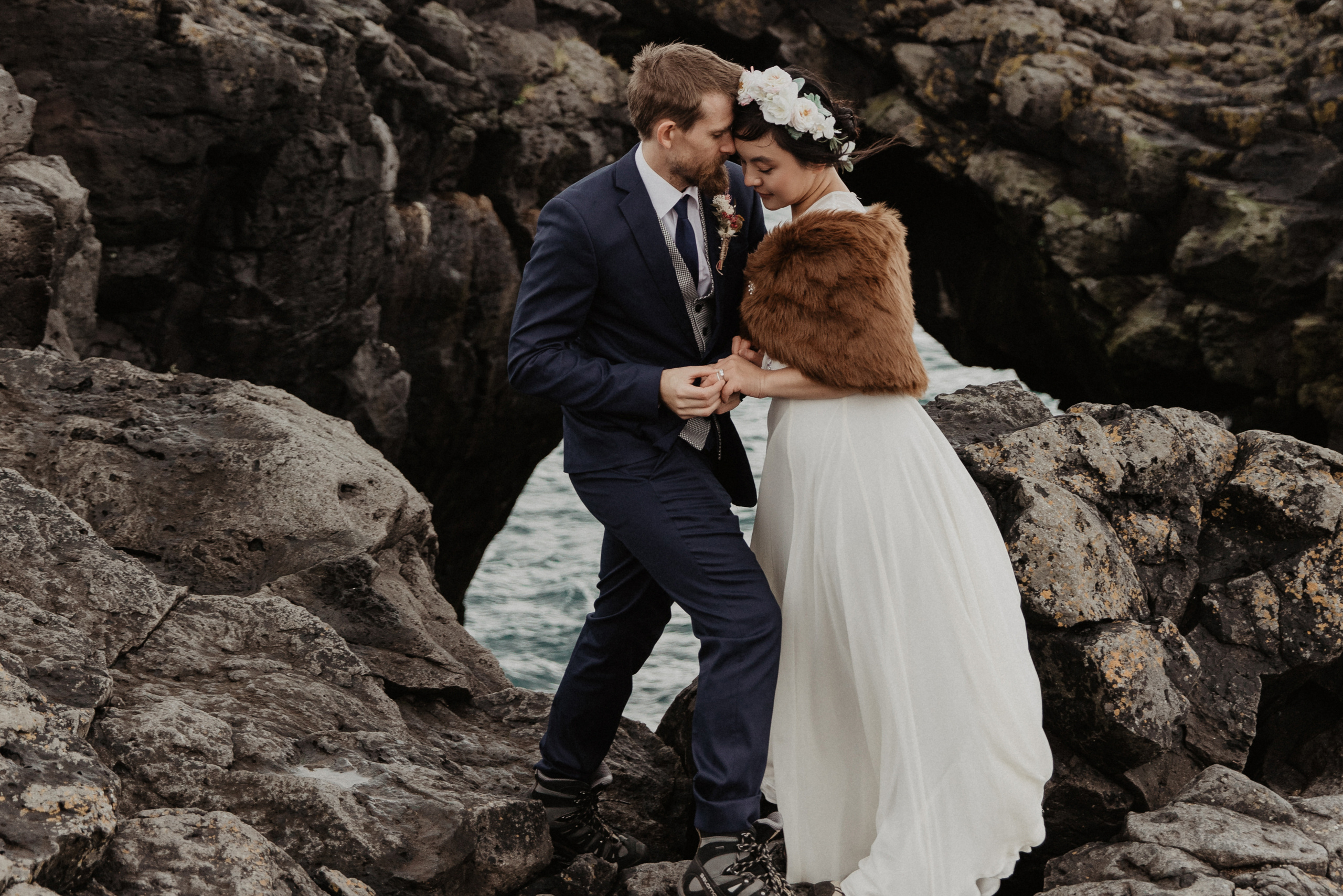 Elopement wedding photo session in Iceland | Quinn & Nick. Iceland elopement photographer & videographer