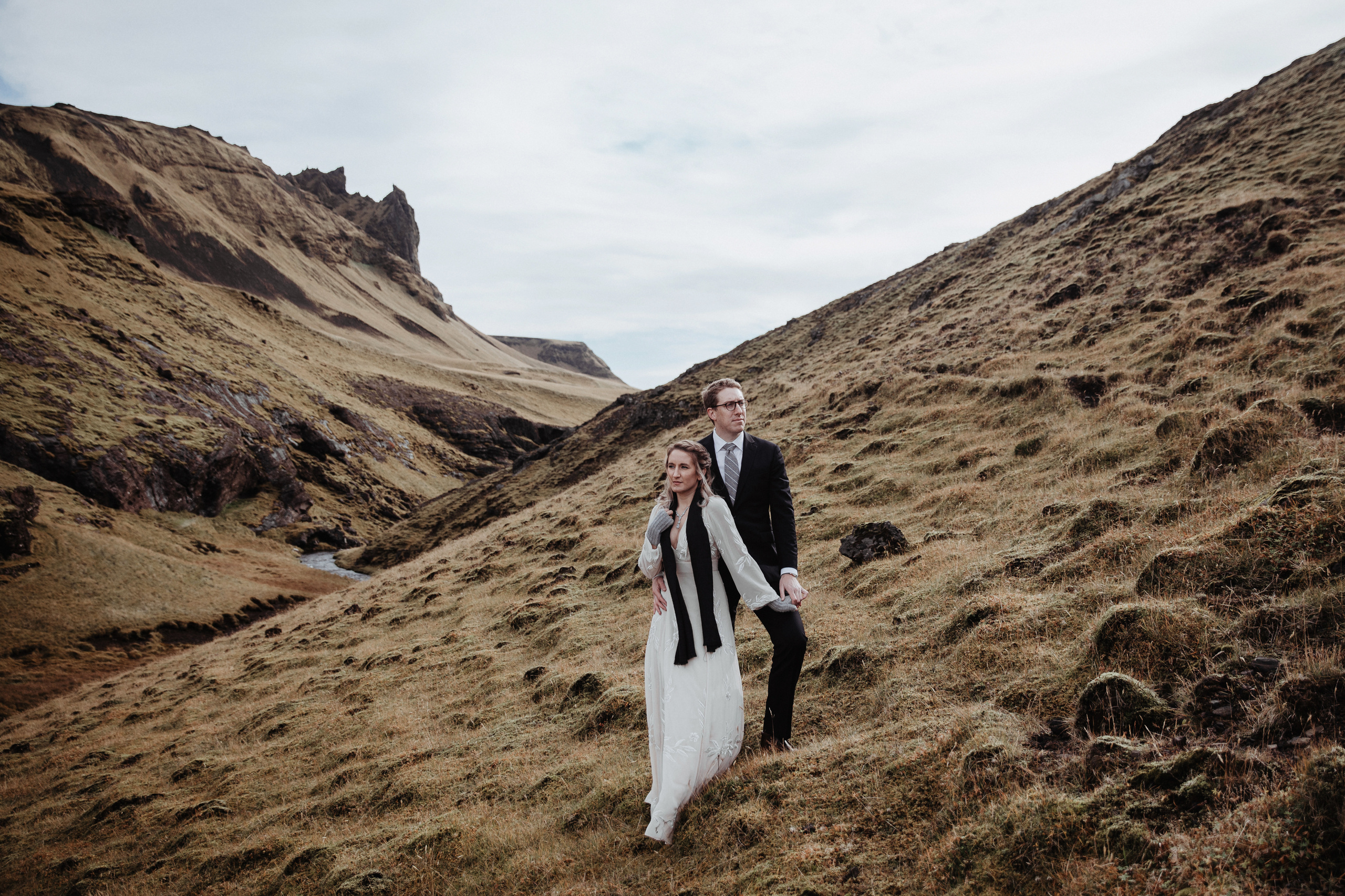 Elopement wedding in Iceland | Kacey & Aaron. Iceland elopement photographer & videographer