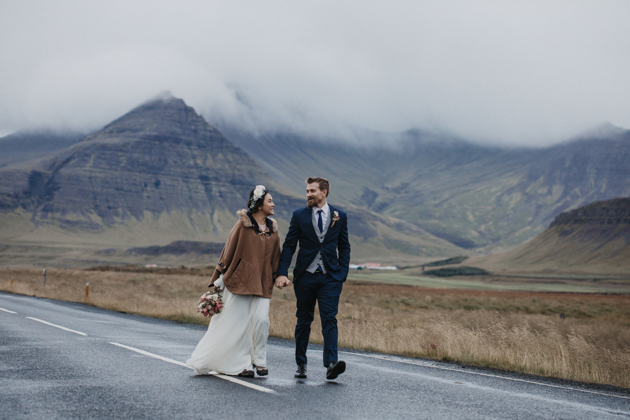 Elopement wedding photo session in Iceland | Quinn & Nick. Iceland elopement photographer & videographer