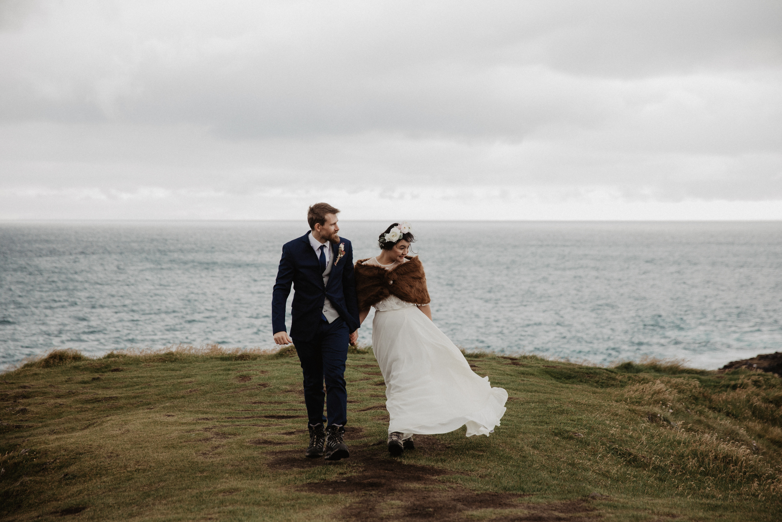 Elopement wedding photo session in Iceland | Quinn & Nick. Iceland elopement photographer & videographer