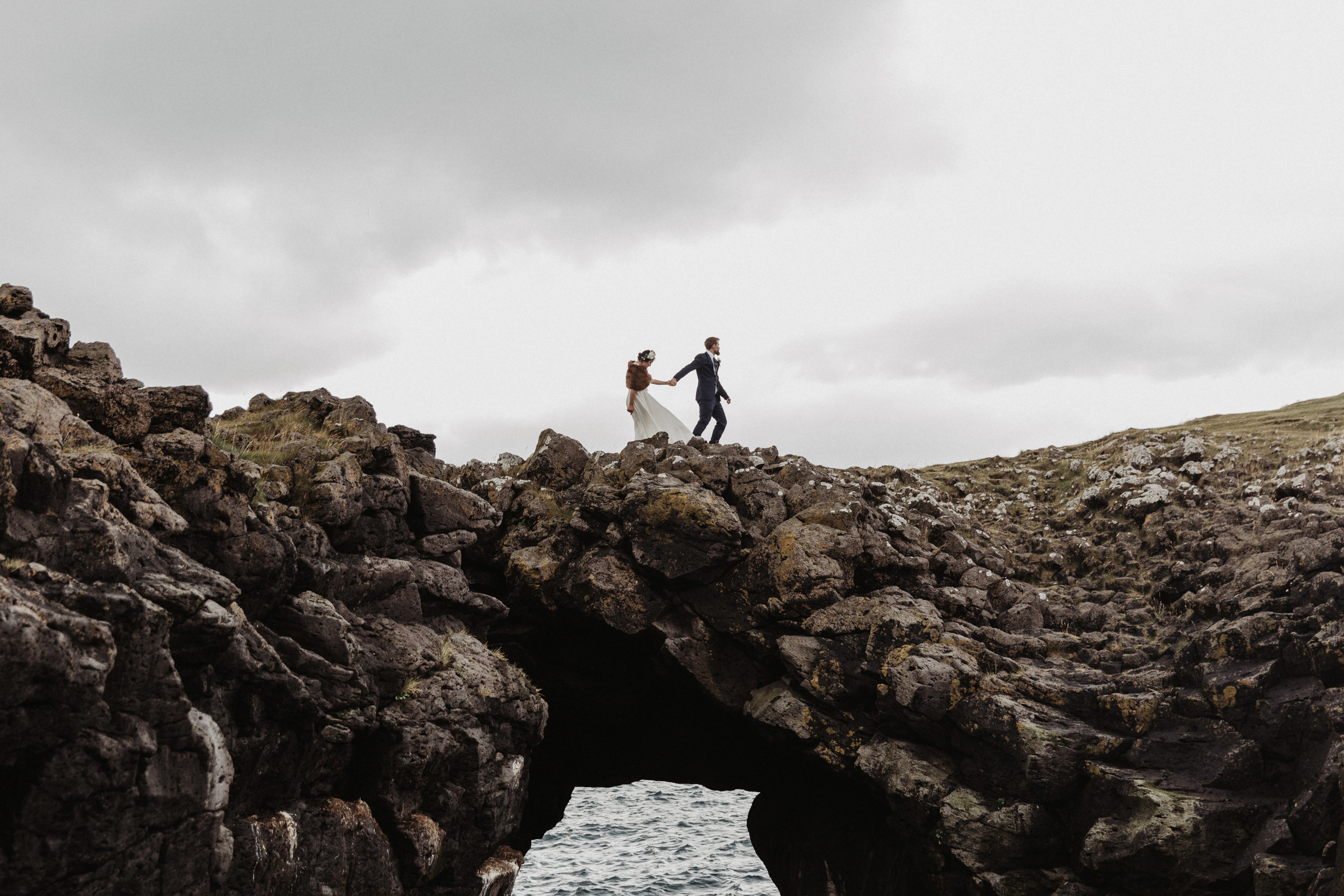 Elopement wedding photo session in Iceland | Quinn & Nick. Iceland elopement photographer & videographer