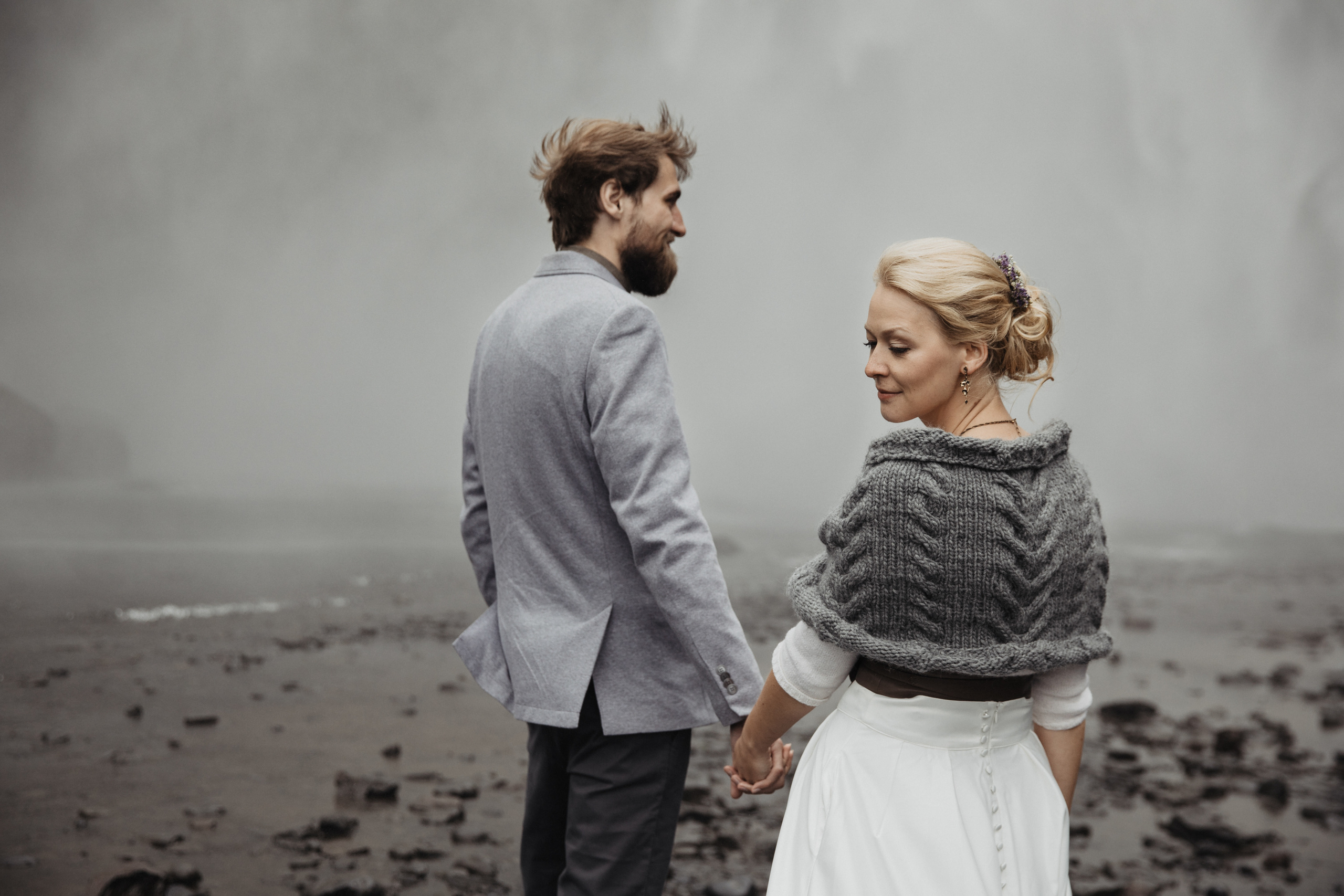 Wedding for two in Iceland | Iceland elopement photographer. Iceland elopement photo and video | Nikolaichik Photo