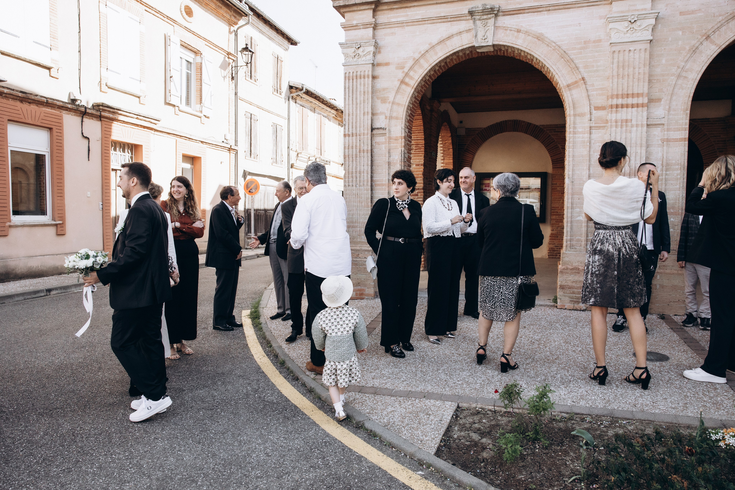 wedding in city hall of Montastruc-la-Conseillère