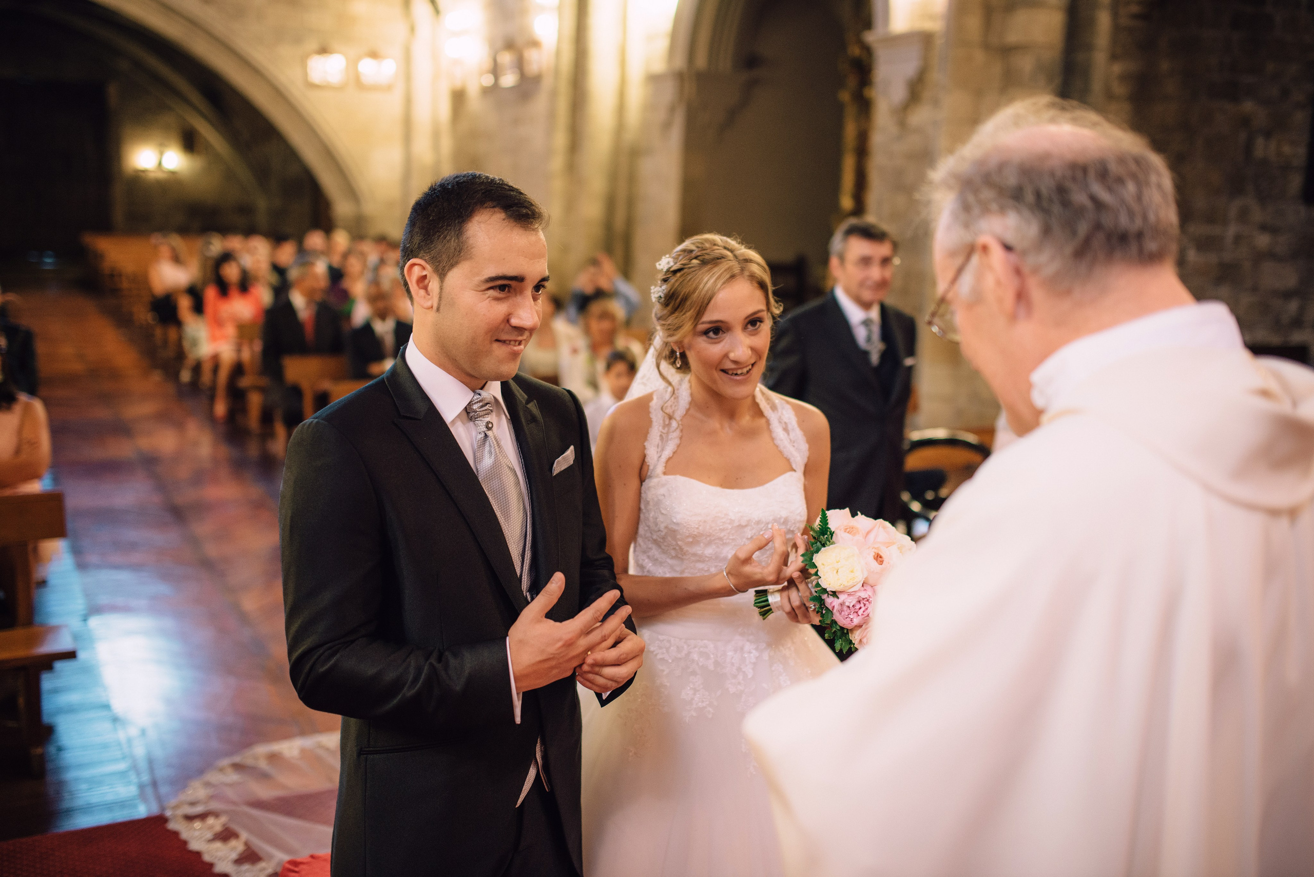 Una boda de cuento de hadas en Olite. Fotógrafo profesional Bilbao